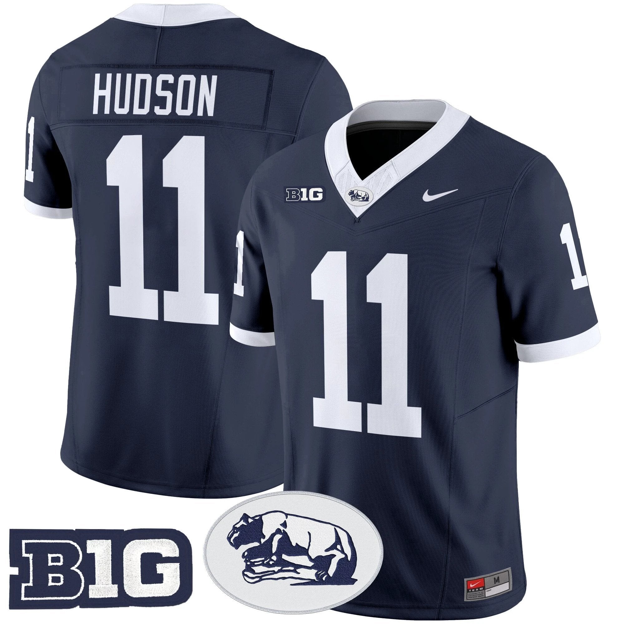 Men's Penn State Nittany Lions Throwback Vapor Limited Jersey - All Stitched by bustlight