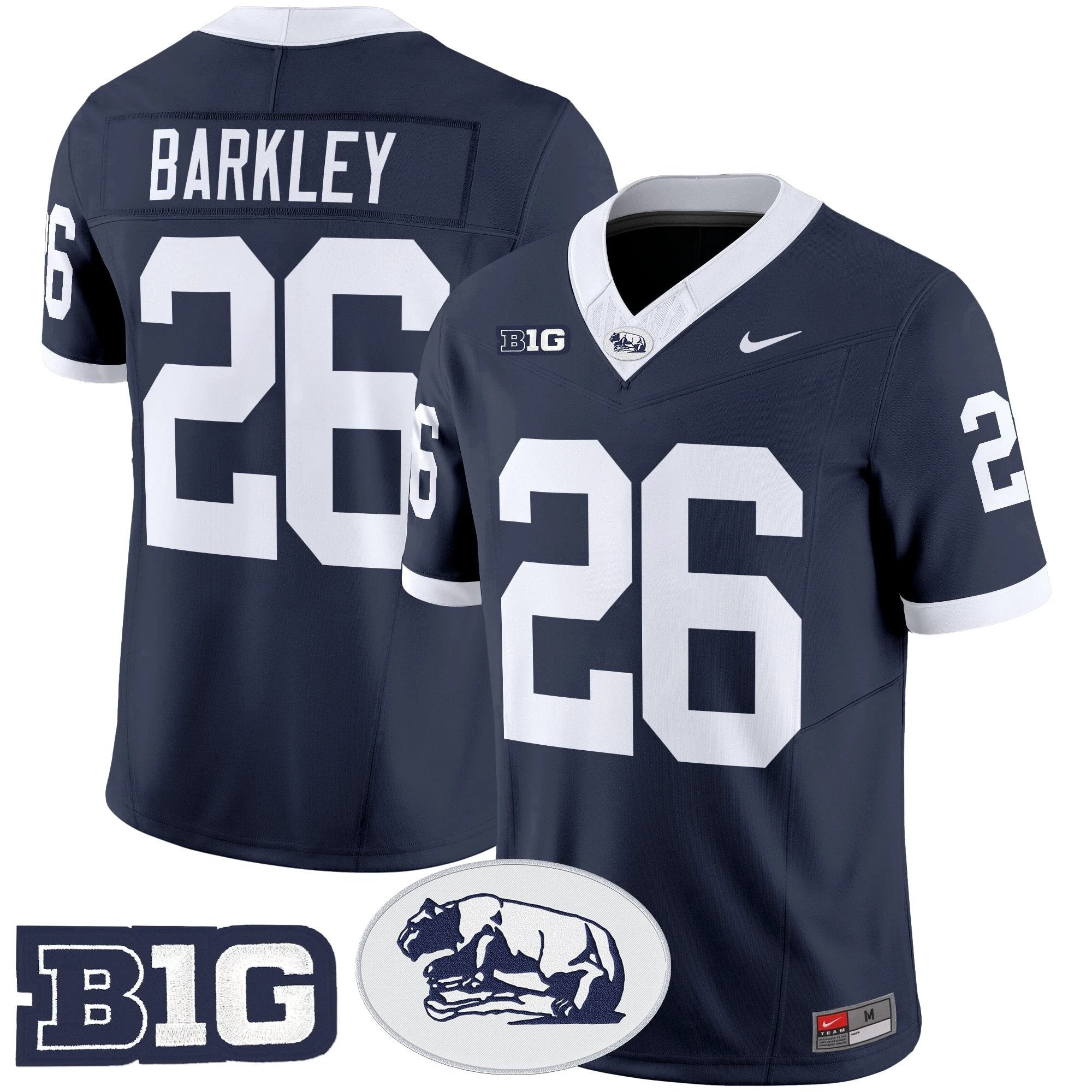 Men's Penn State Nittany Lions Throwback Vapor Limited Jersey - All Stitched by bustlight