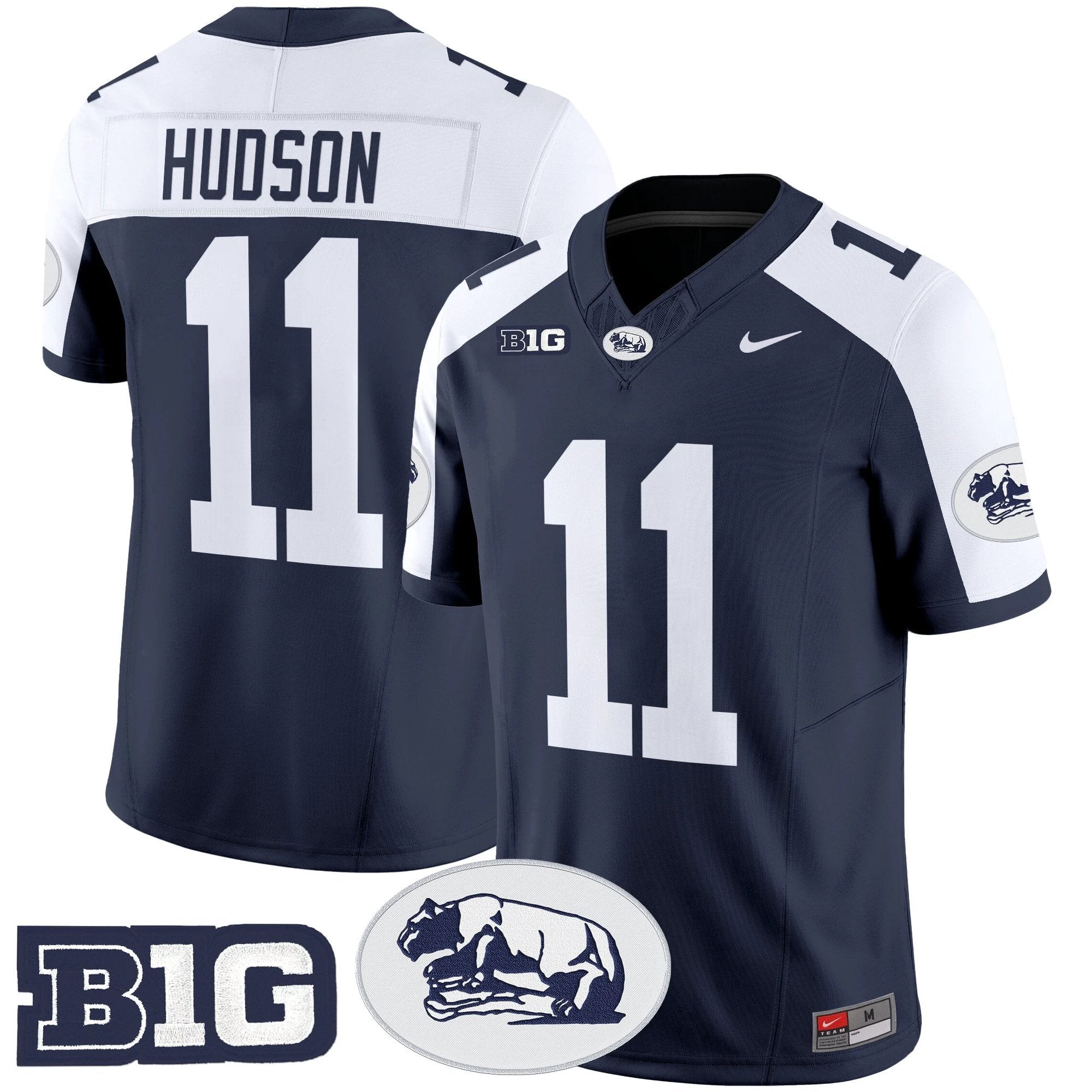 Men's Penn State Nittany Lions Throwback Vapor Limited Jersey - All Stitched by bustlight