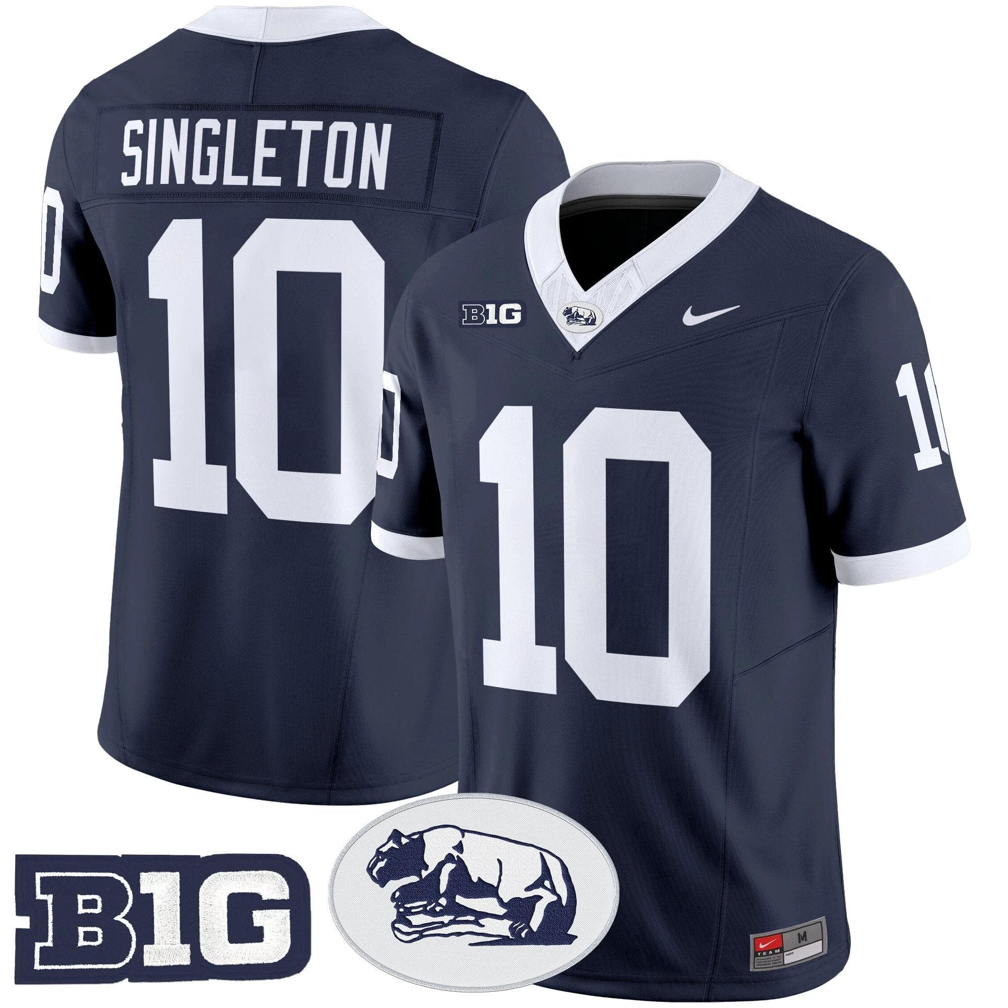Men's Penn State Nittany Lions Throwback Vapor Limited Jersey - All Stitched by bustlight