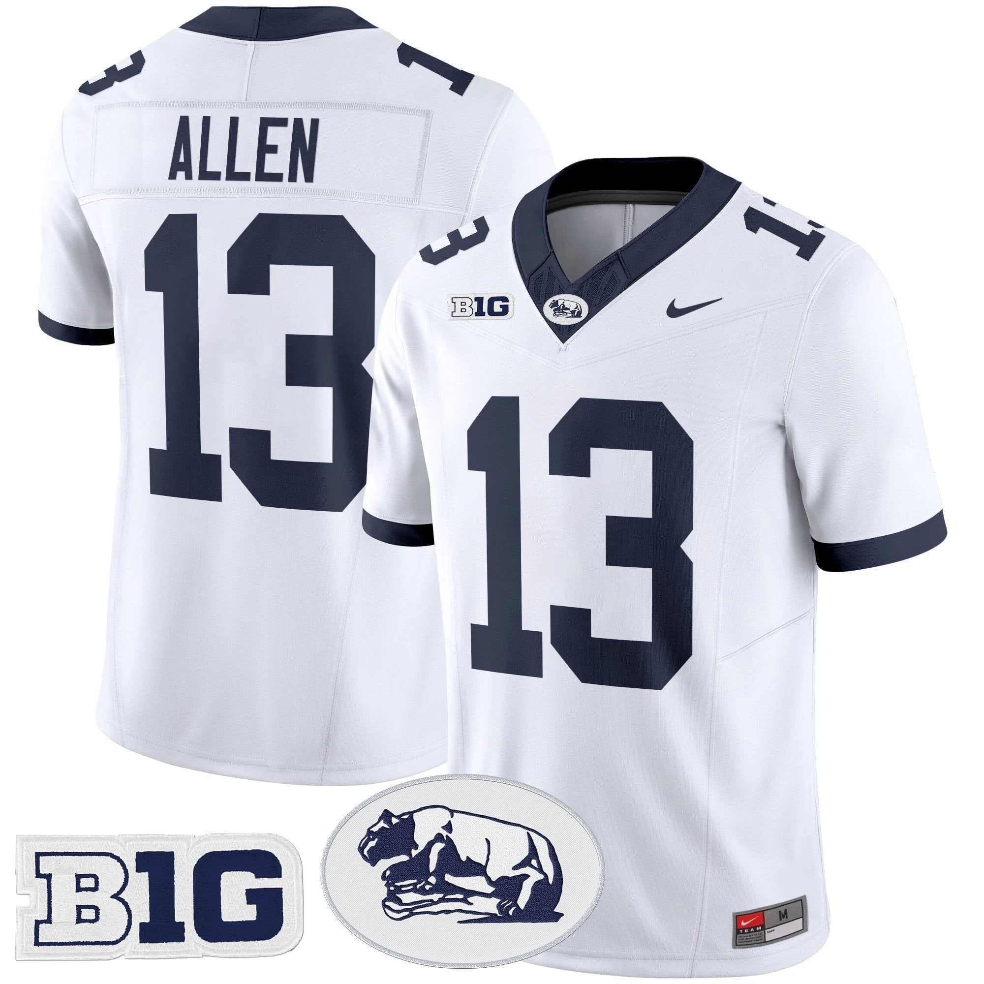 Men's Penn State Nittany Lions Throwback Vapor Limited Jersey - All Stitched by bustlight
