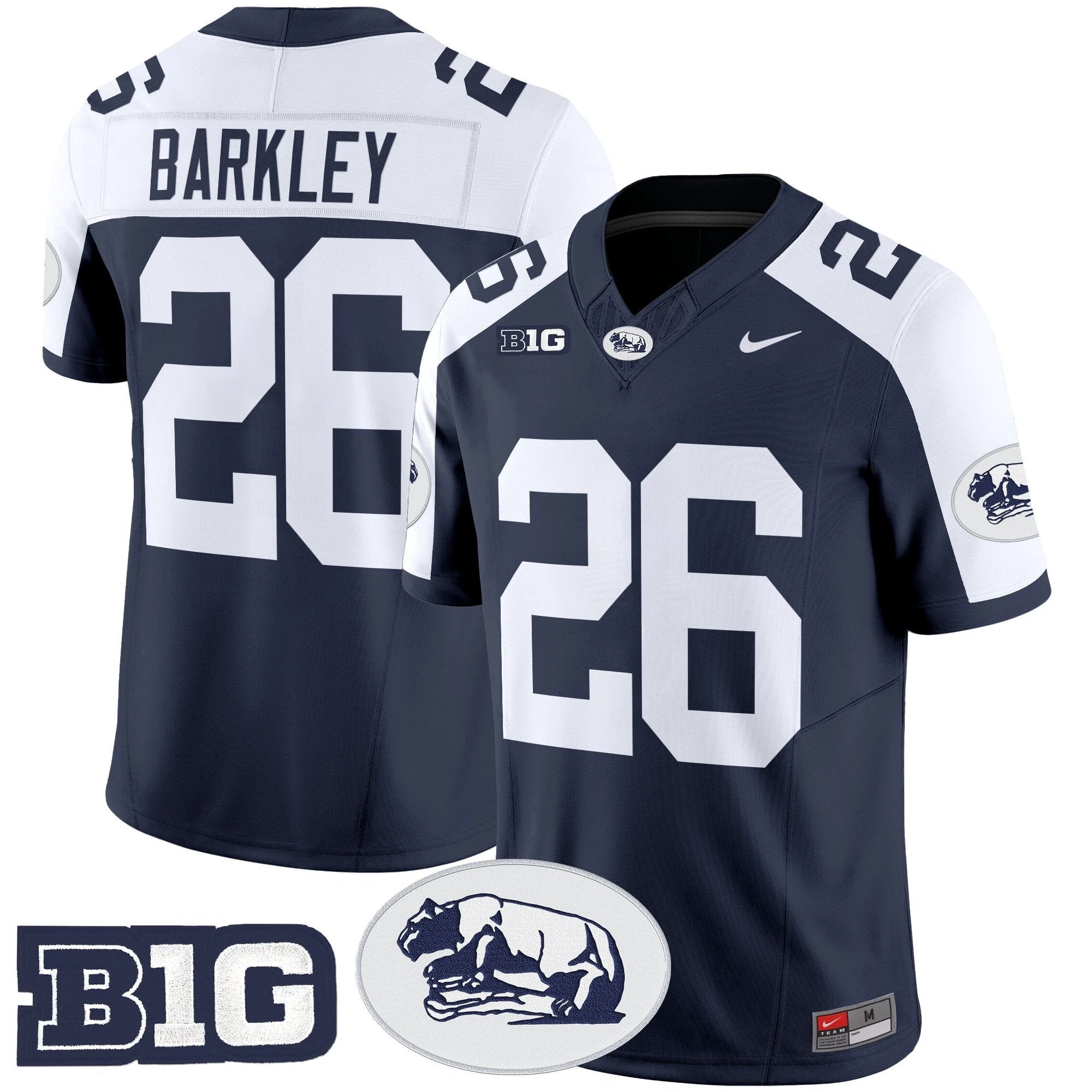 Men's Penn State Nittany Lions Throwback Vapor Limited Jersey - All Stitched by bustlight