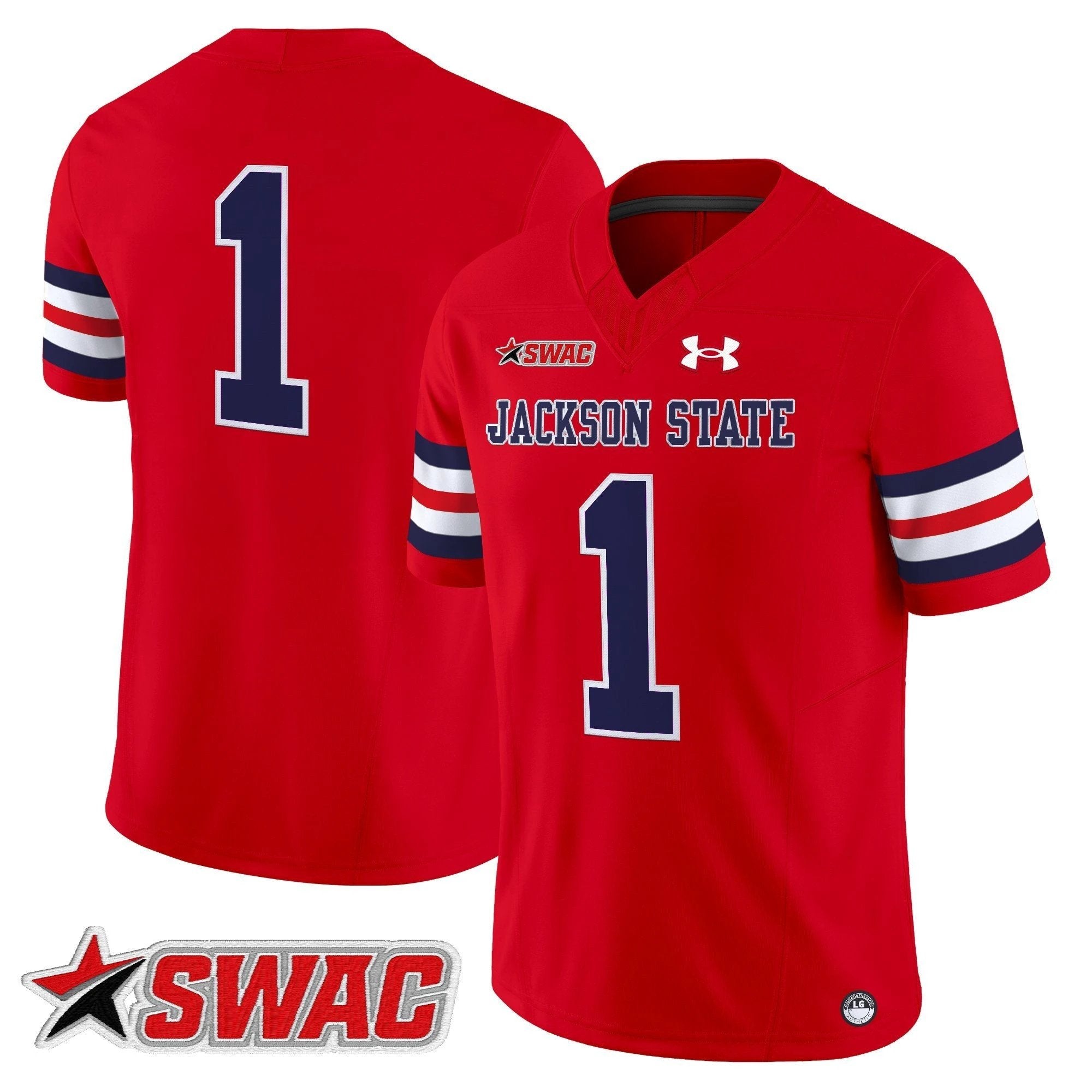 Jackson State Tigers 2025 Vapor Limited Jersey - All Stitched by Jackson State Tigers