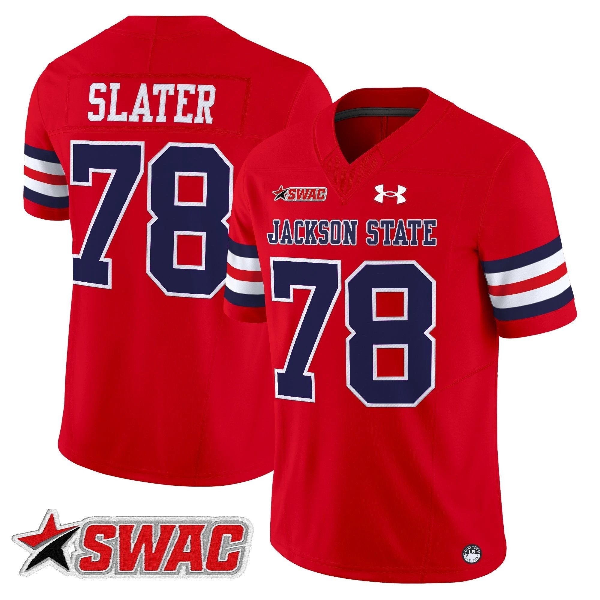 Jackson State Tigers 2025 Vapor Limited Jersey - All Stitched by Jackson State Tigers