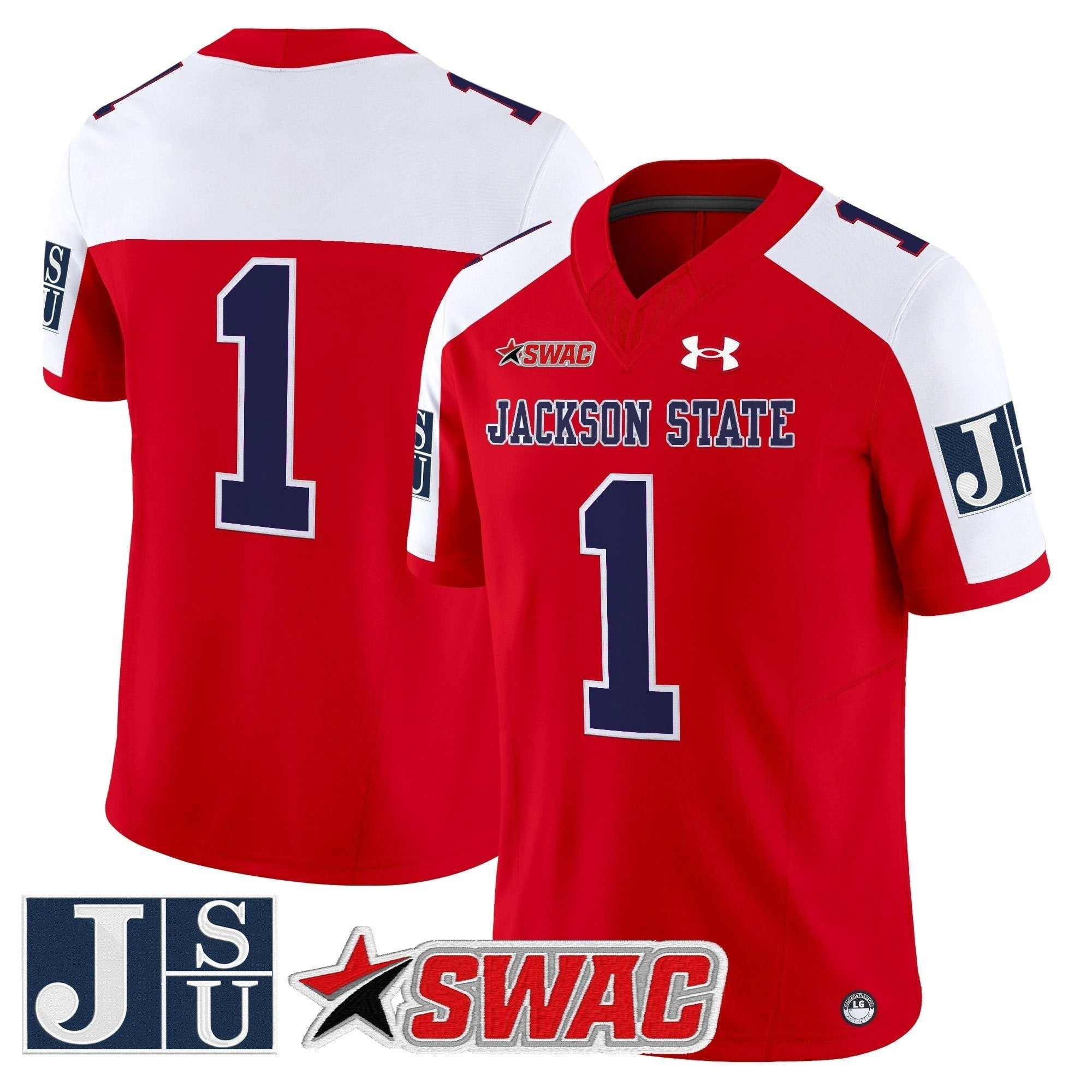 Jackson State Tigers 2025 Vapor Limited Jersey - All Stitched by Jackson State Tigers