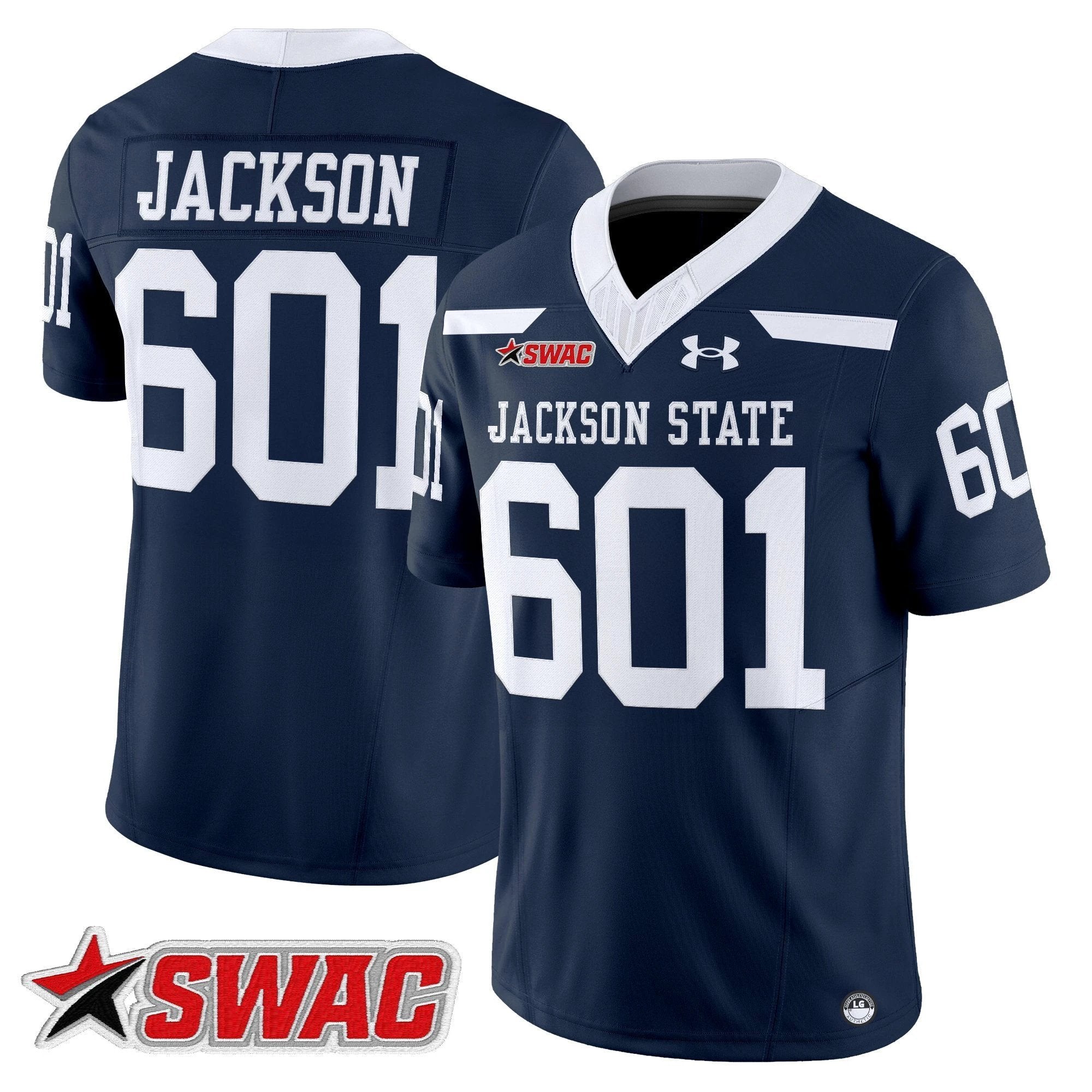 Jackson State Tigers 2025 Vapor Limited Jersey - All Stitched by Jackson State Tigers