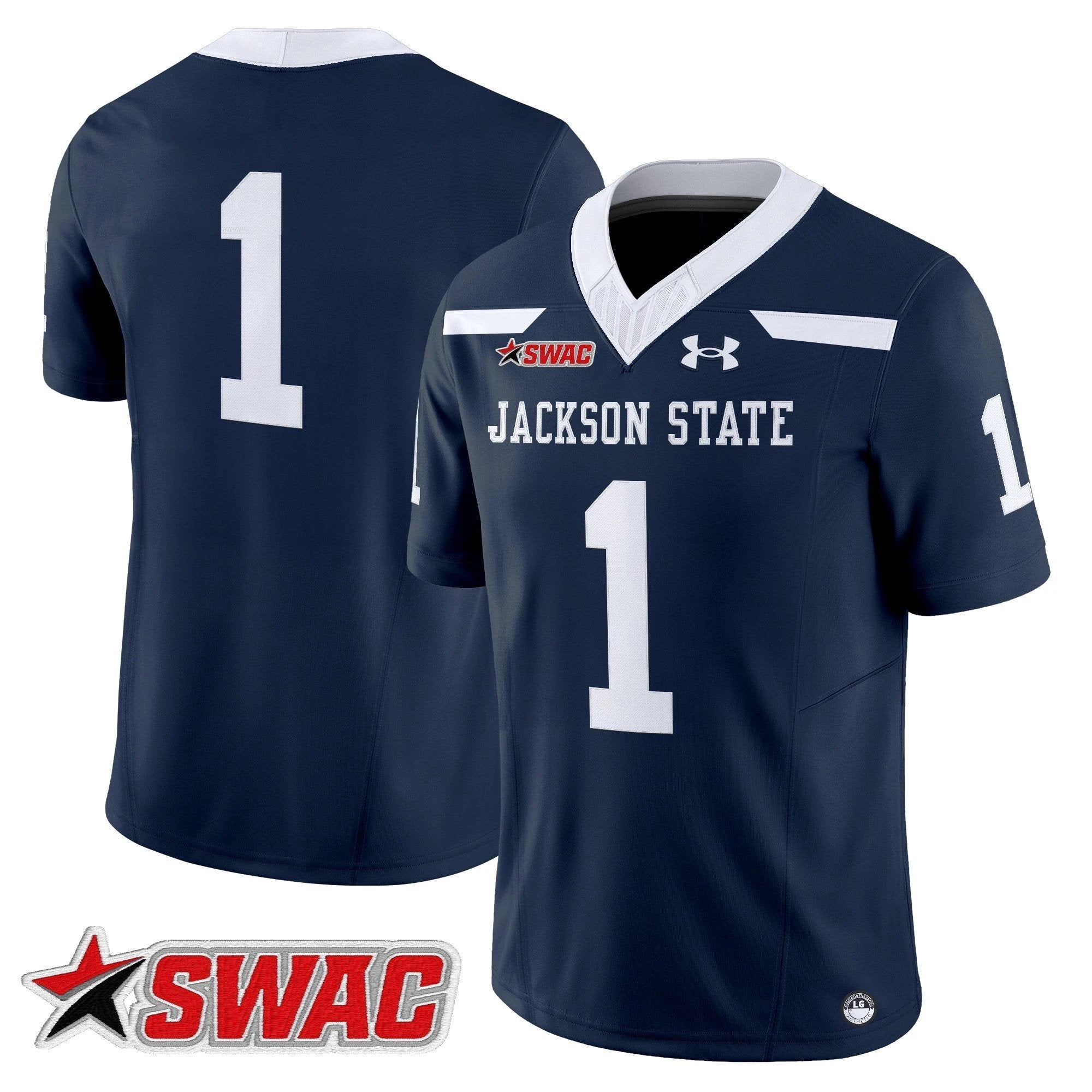Jackson State Tigers 2025 Vapor Limited Jersey - All Stitched by Jackson State Tigers