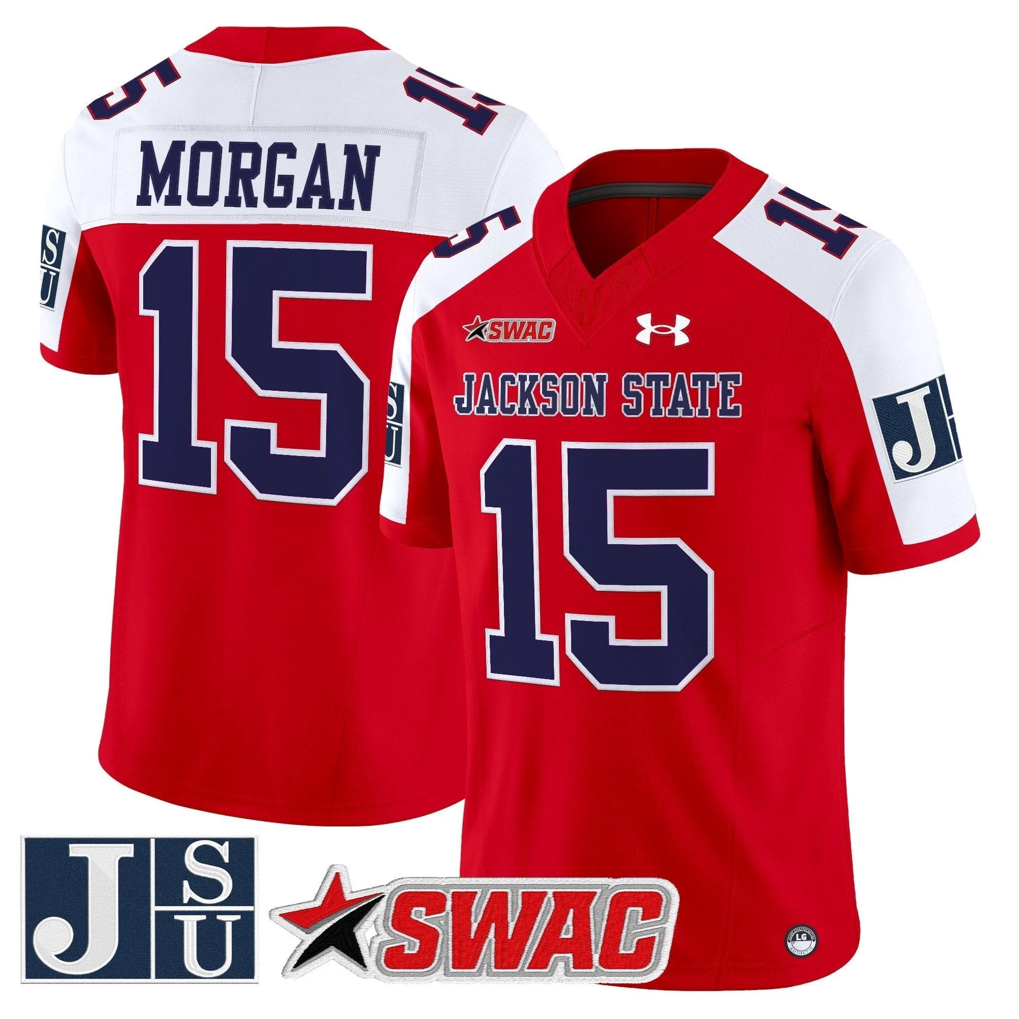 Jackson State Tigers 2025 Vapor Limited Jersey - All Stitched by Jackson State Tigers