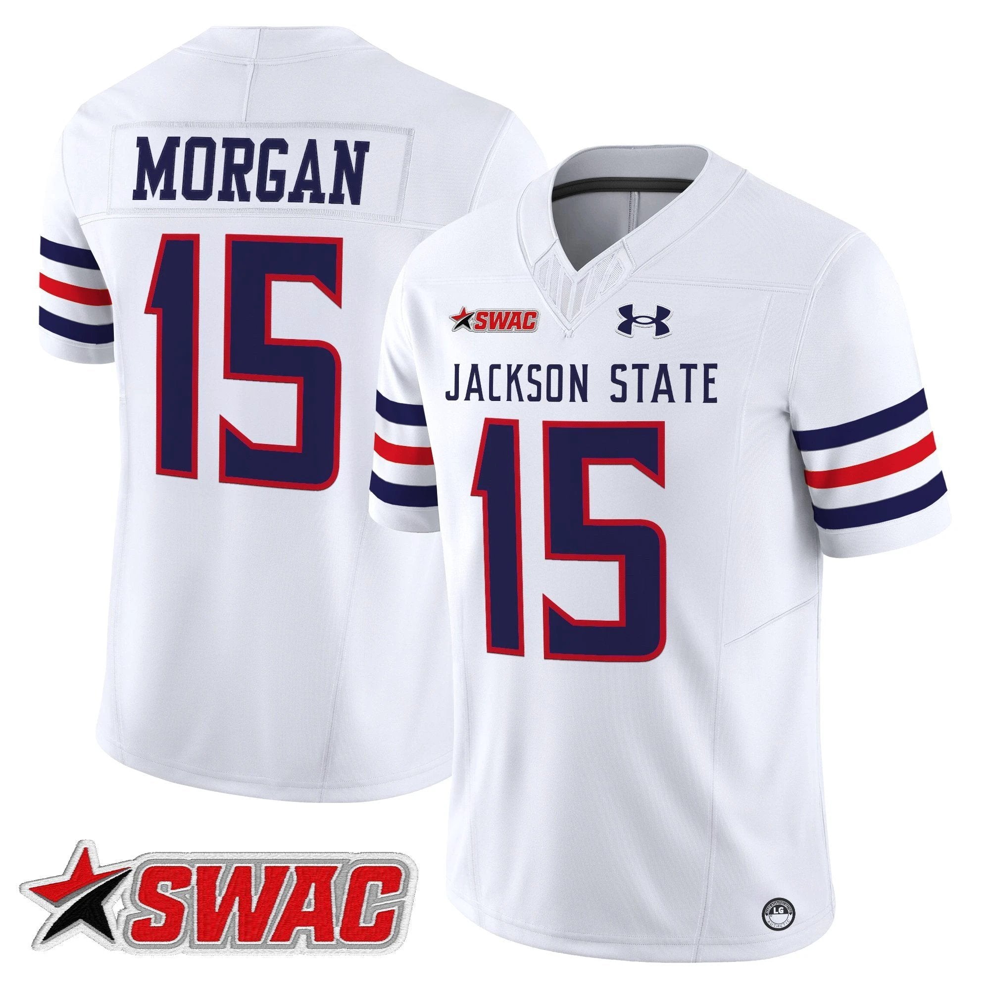 Jackson State Tigers 2025 Vapor Limited Jersey - All Stitched by Jackson State Tigers