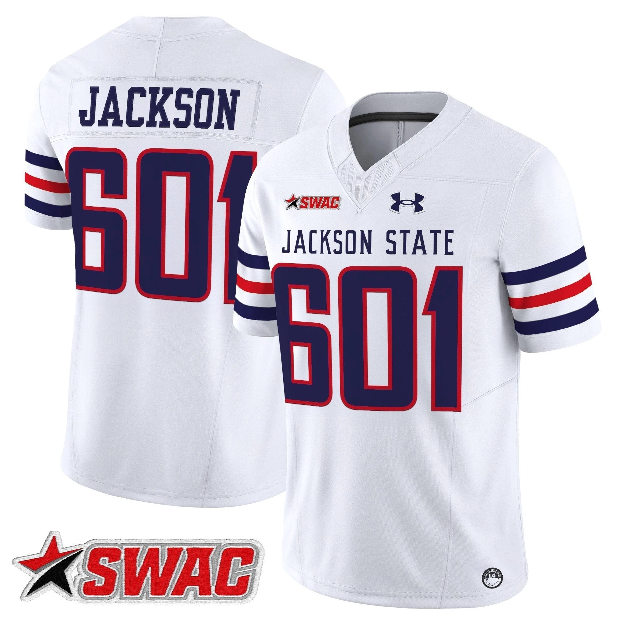 Jackson State Tigers 2025 Vapor Limited Jersey - All Stitched by Jackson State Tigers
