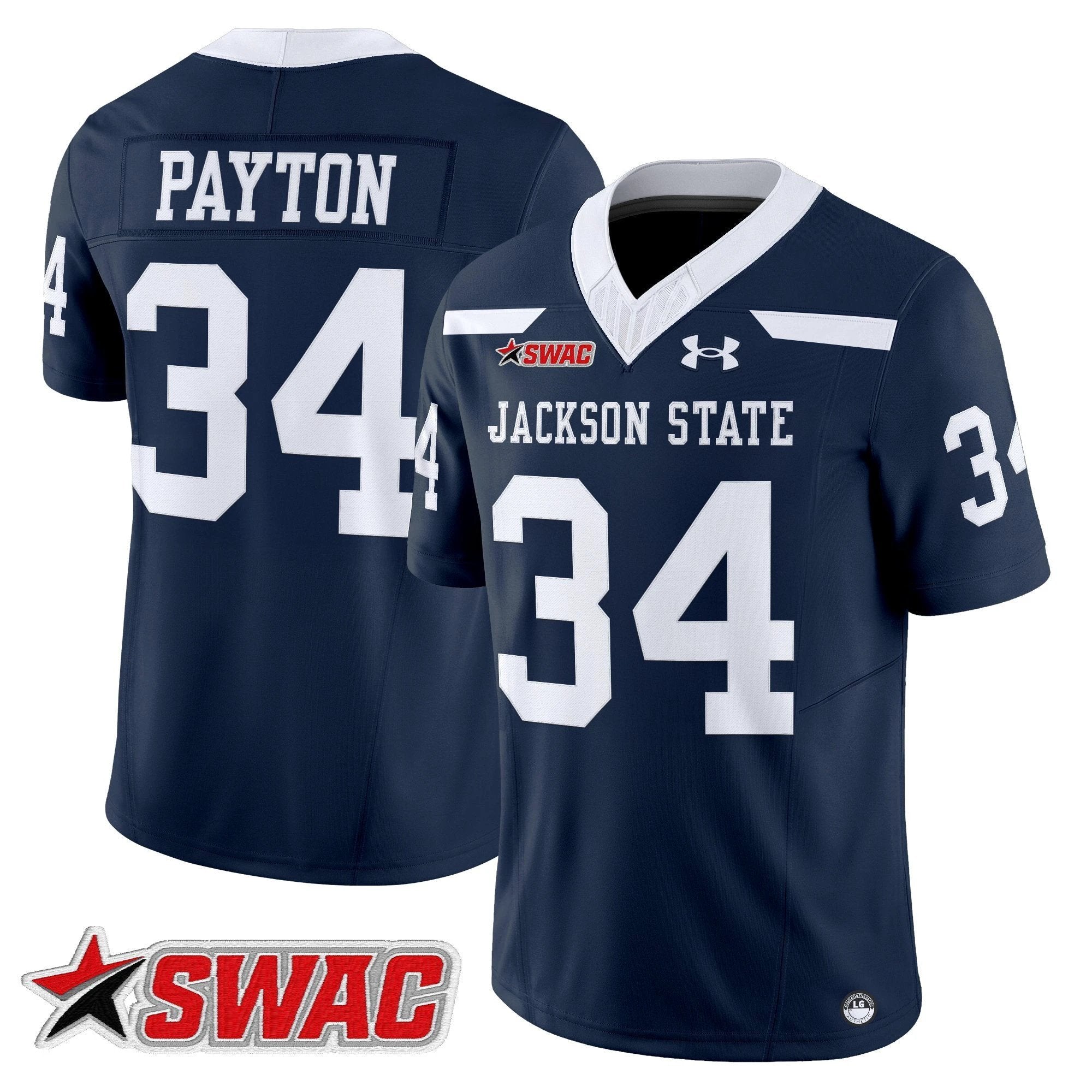 Jackson State Tigers 2025 Vapor Limited Jersey - All Stitched by Jackson State Tigers