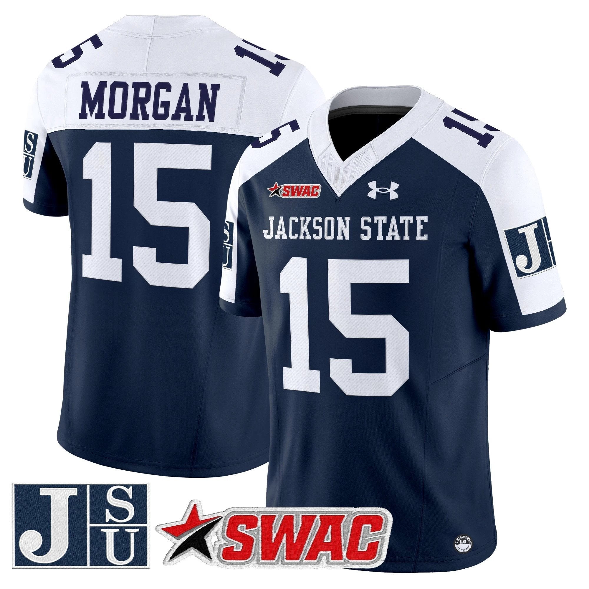 Jackson State Tigers 2025 Vapor Limited Jersey - All Stitched by Jackson State Tigers