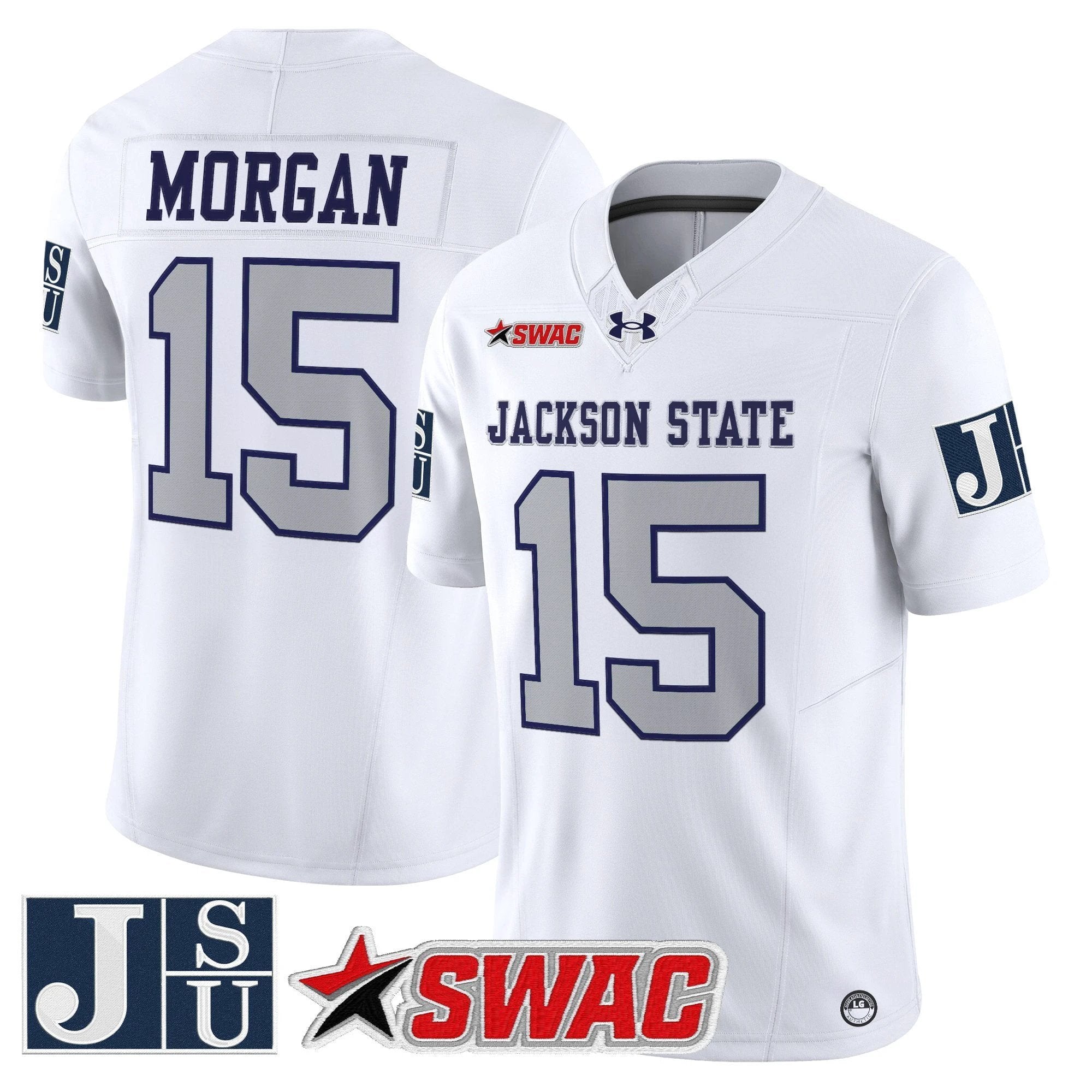 Jackson State Tigers 2025 Vapor Limited Jersey - All Stitched by Jackson State Tigers