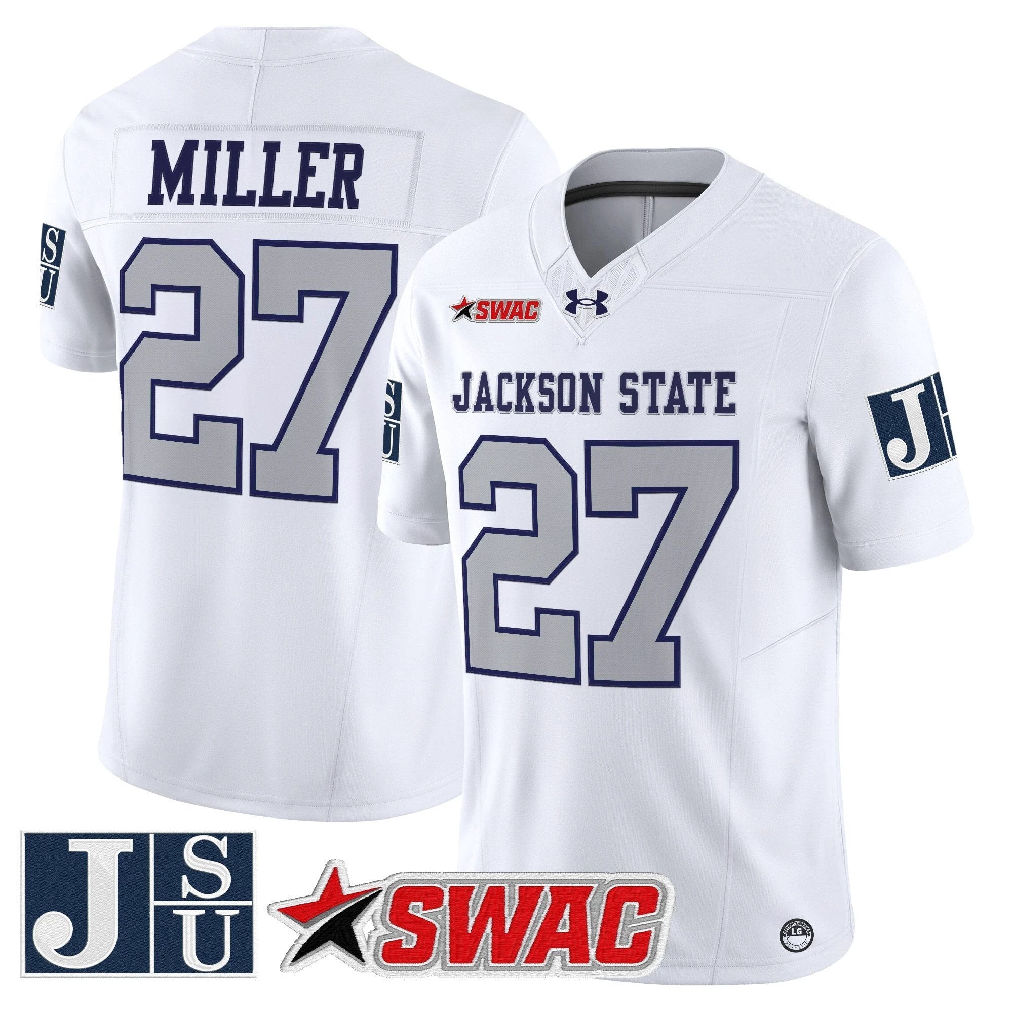 Jackson State Tigers 2025 Vapor Limited Jersey - All Stitched by Jackson State Tigers