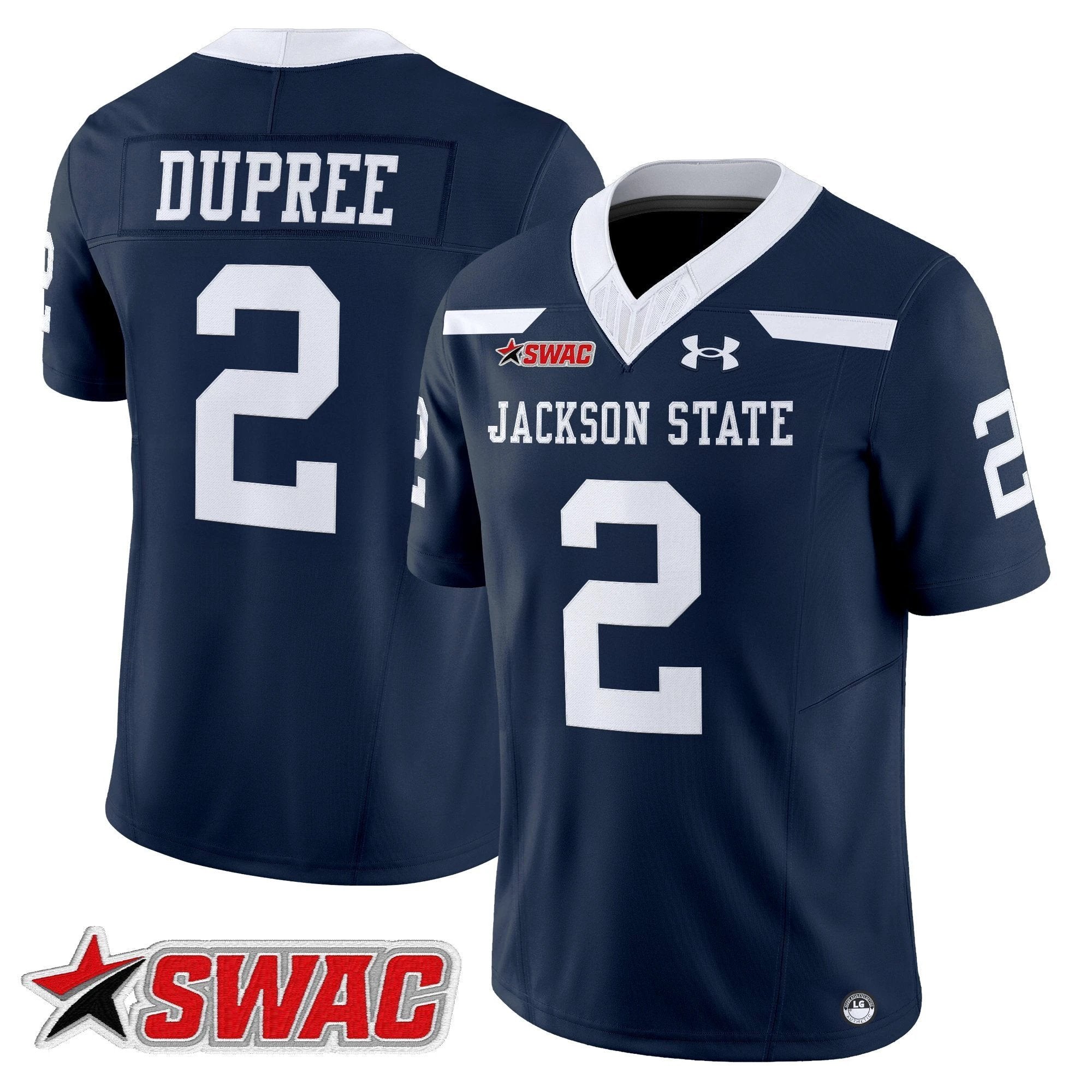 Jackson State Tigers 2025 Vapor Limited Jersey - All Stitched by Jackson State Tigers