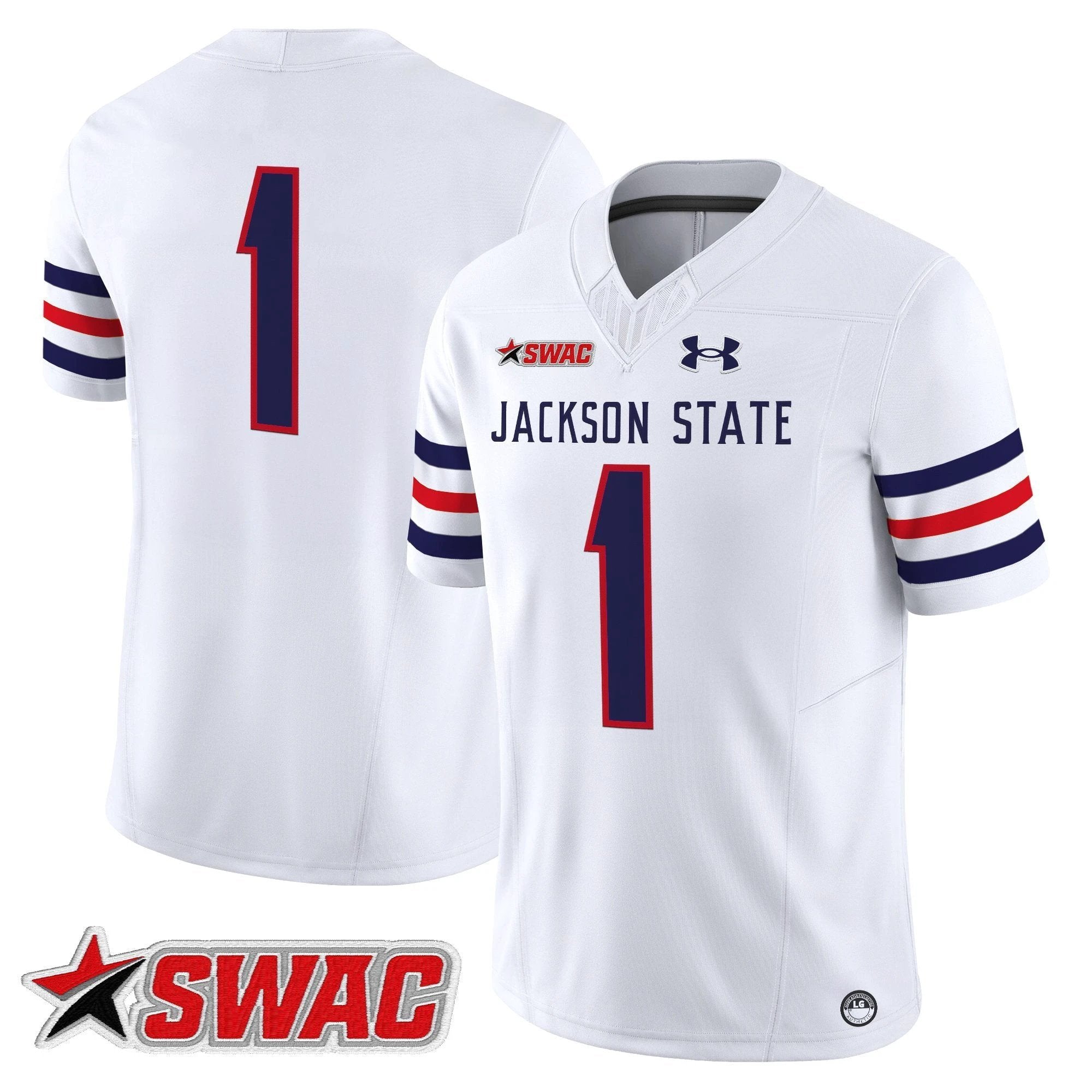 Jackson State Tigers 2025 Vapor Limited Jersey - All Stitched by Jackson State Tigers