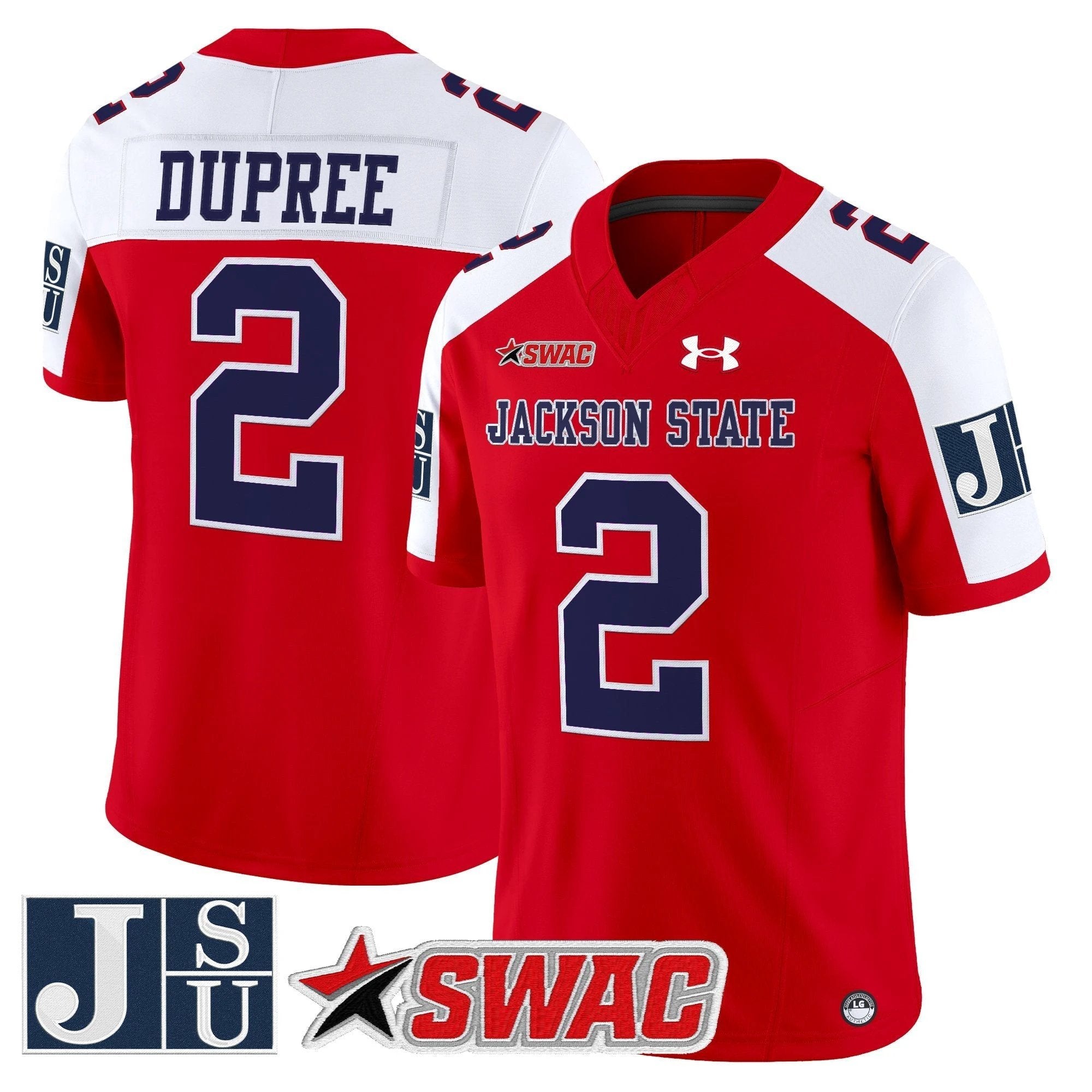 Jackson State Tigers 2025 Vapor Limited Jersey - All Stitched by Jackson State Tigers