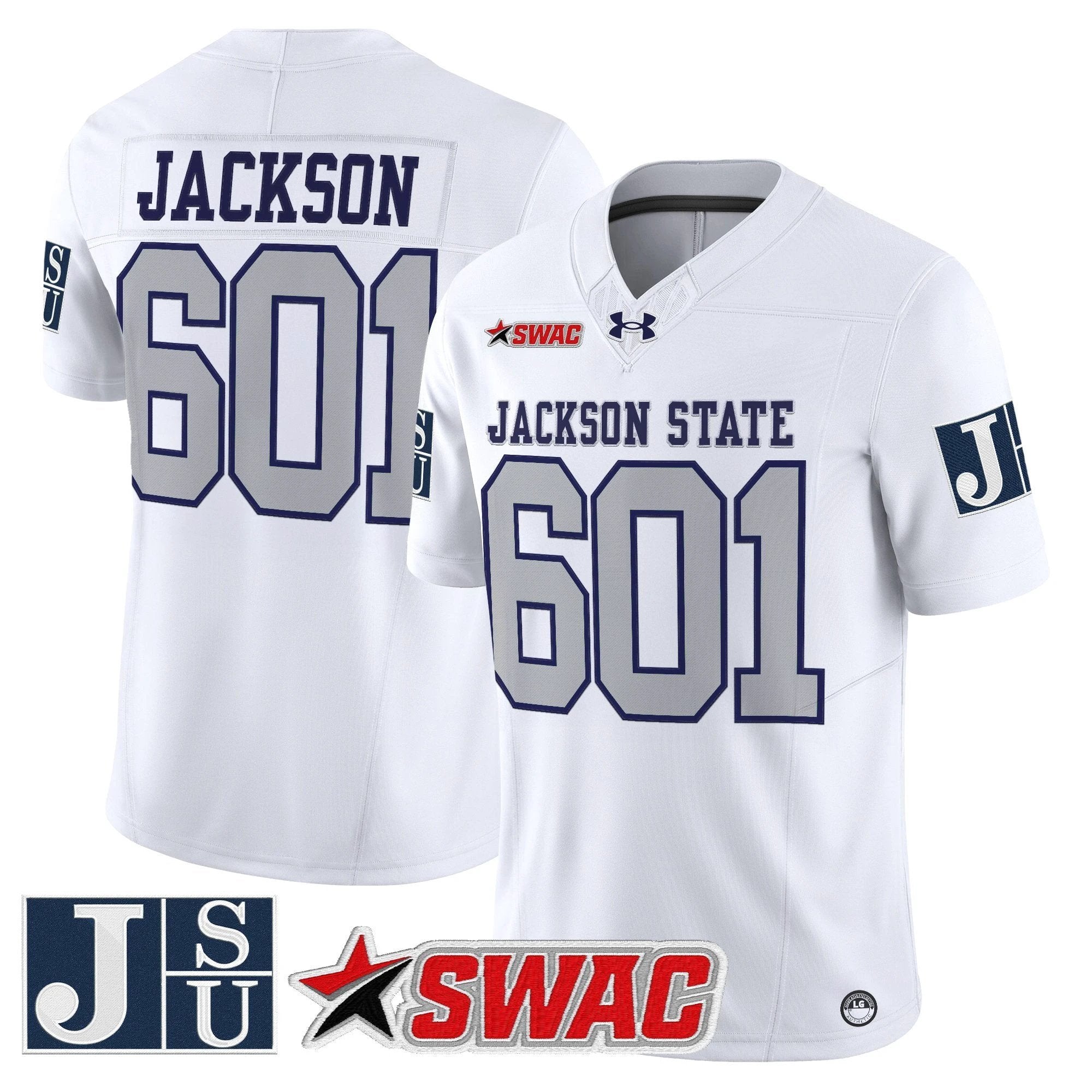 Jackson State Tigers 2025 Vapor Limited Jersey - All Stitched by Jackson State Tigers