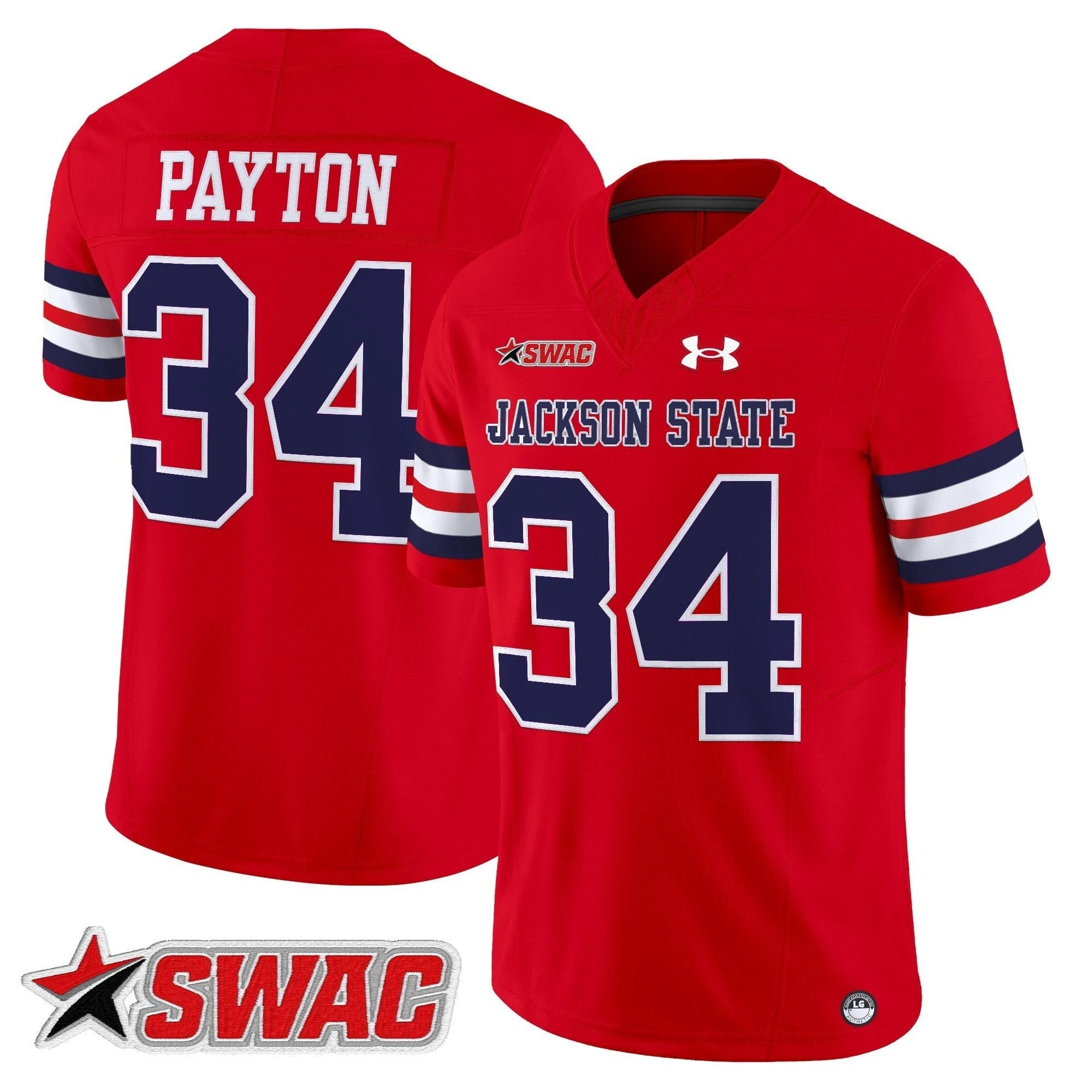 Jackson State Tigers 2025 Vapor Limited Jersey - All Stitched by Jackson State Tigers