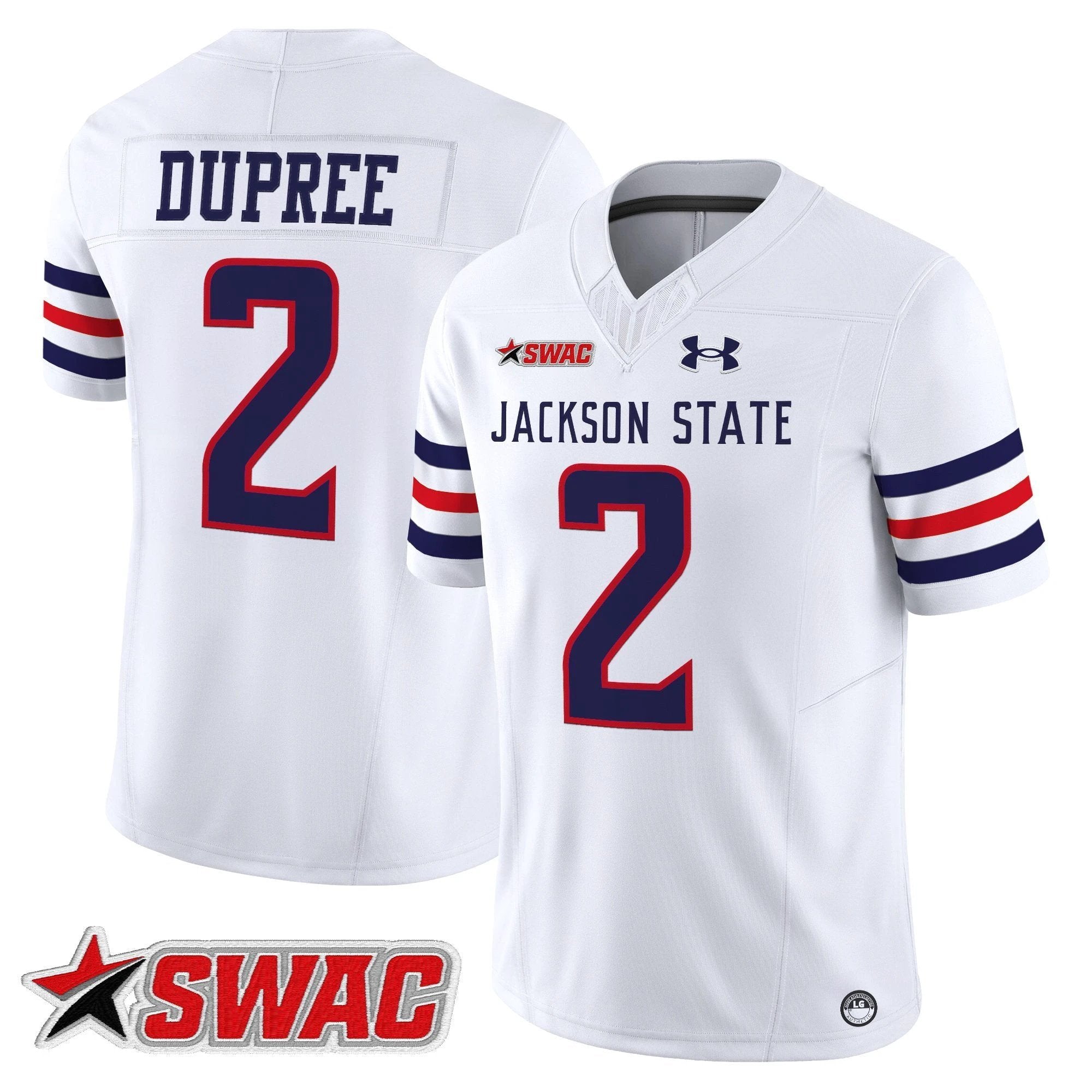 Jackson State Tigers 2025 Vapor Limited Jersey - All Stitched by Jackson State Tigers