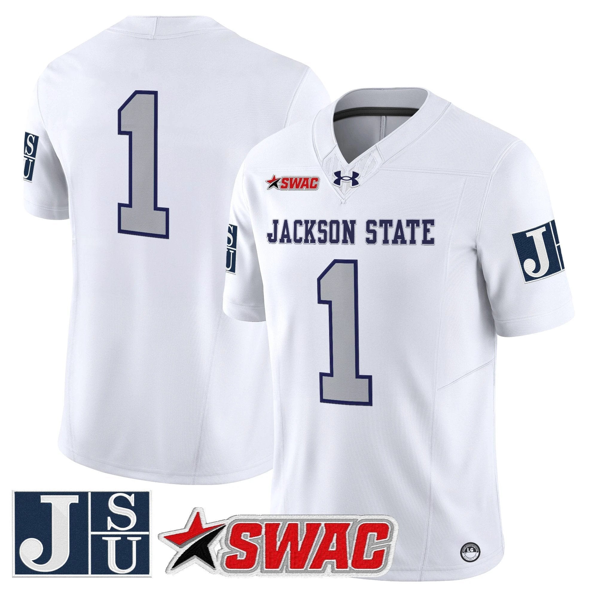 Jackson State Tigers 2025 Vapor Limited Jersey - All Stitched by Jackson State Tigers