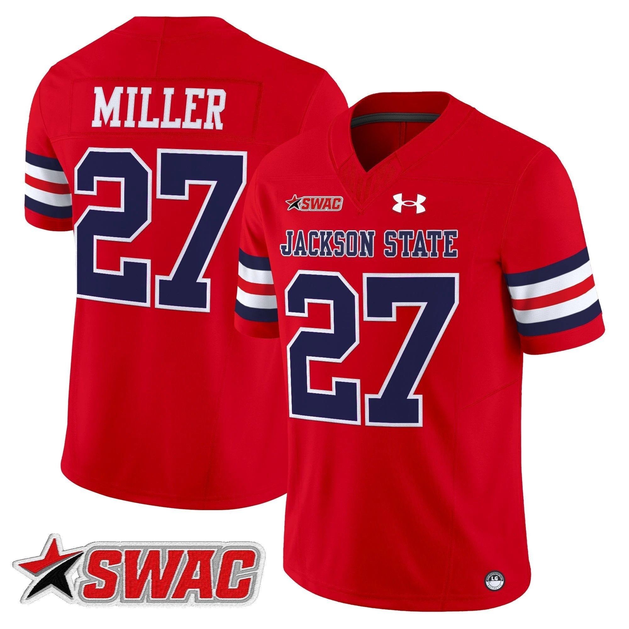 Jackson State Tigers 2025 Vapor Limited Jersey - All Stitched by Jackson State Tigers
