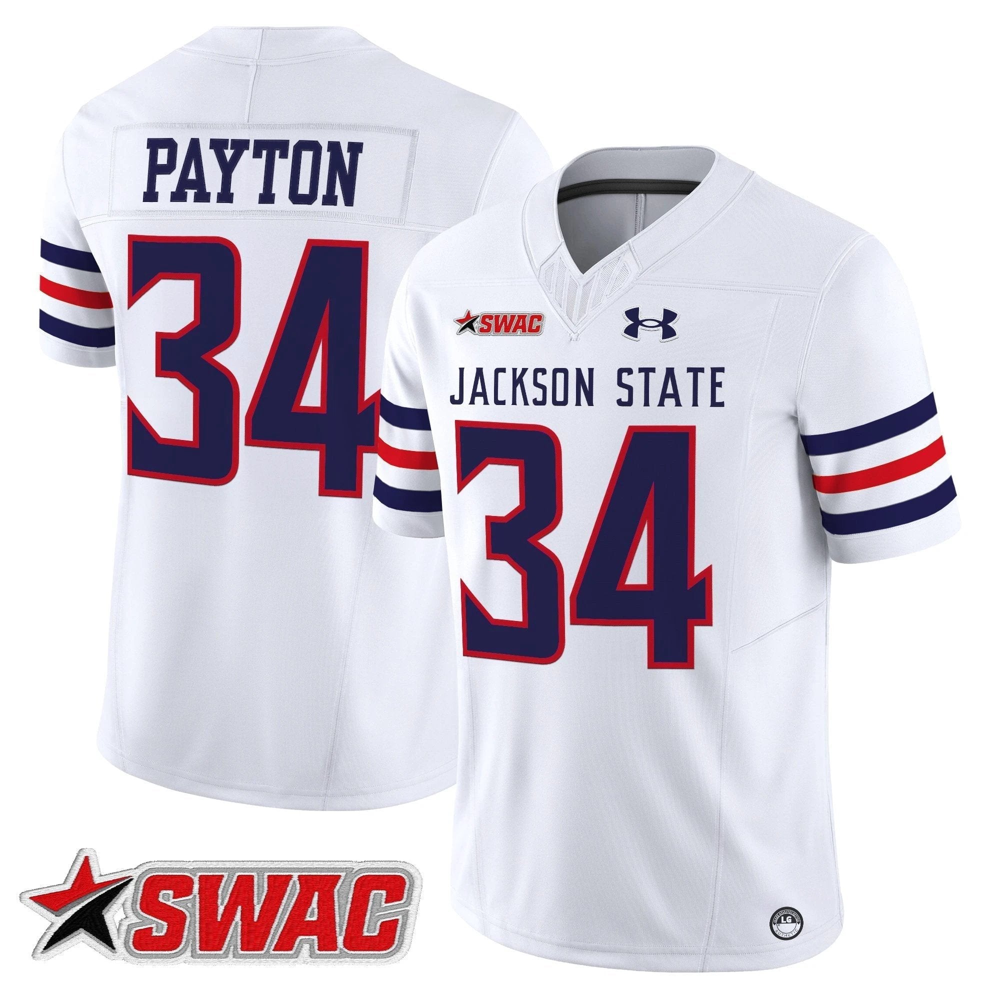 Jackson State Tigers 2025 Vapor Limited Jersey - All Stitched by Jackson State Tigers