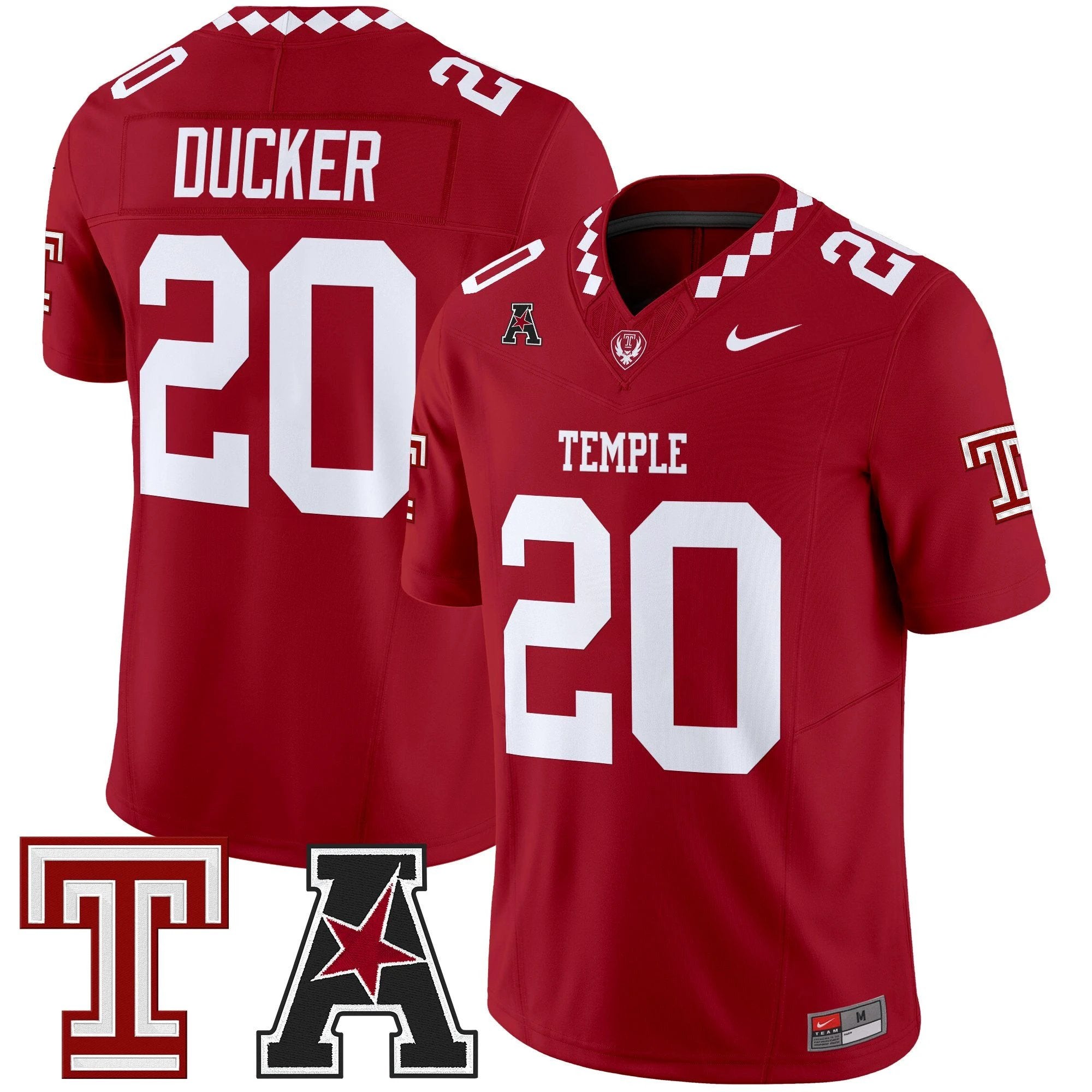Men's Temple Owls 2025 Vapor Limited Jersey - All Stitched by bustlight