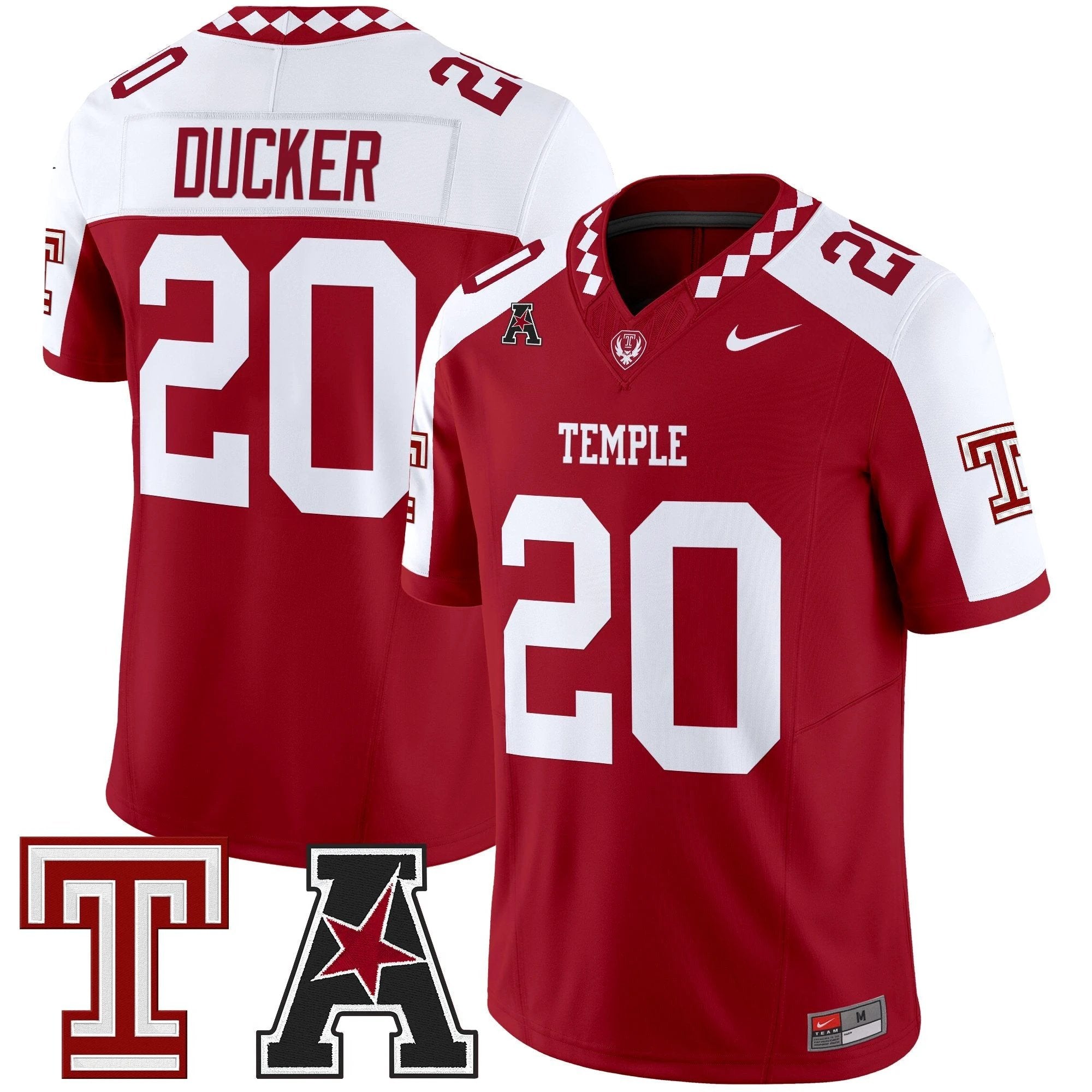 Men's Temple Owls 2025 Vapor Limited Jersey - All Stitched by bustlight