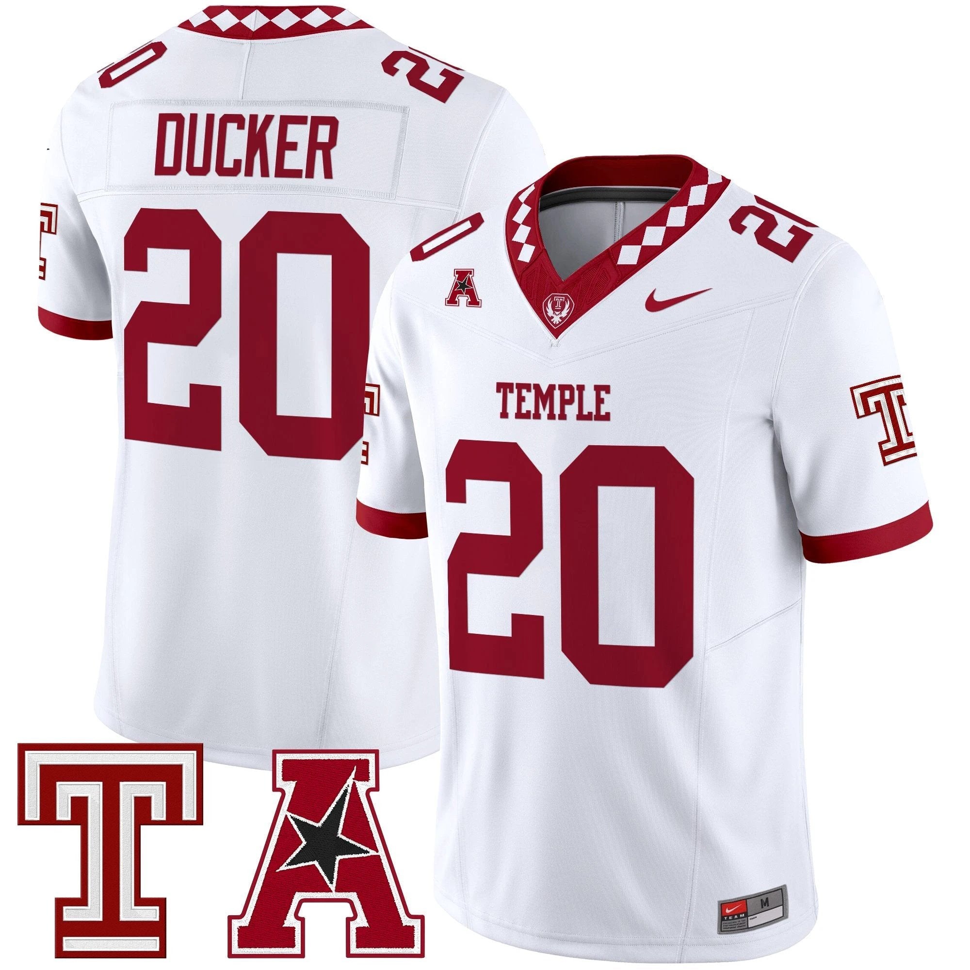Men's Temple Owls 2025 Vapor Limited Jersey - All Stitched by bustlight
