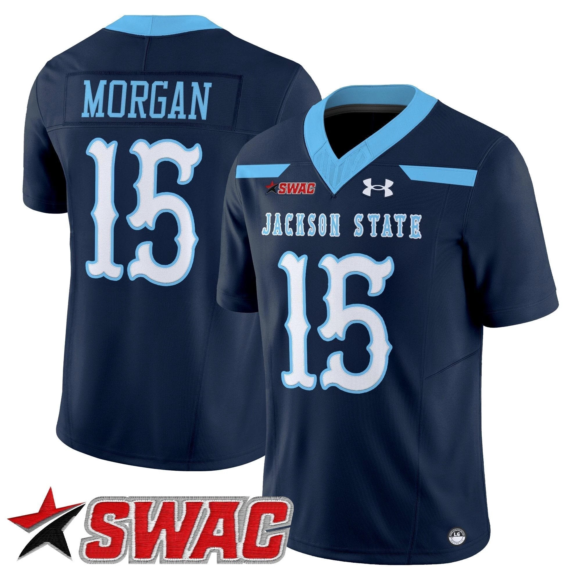 Jackson State Tigers 2025 Vapor Limited Jersey V2 - All Stitched by Jackson State Tigers