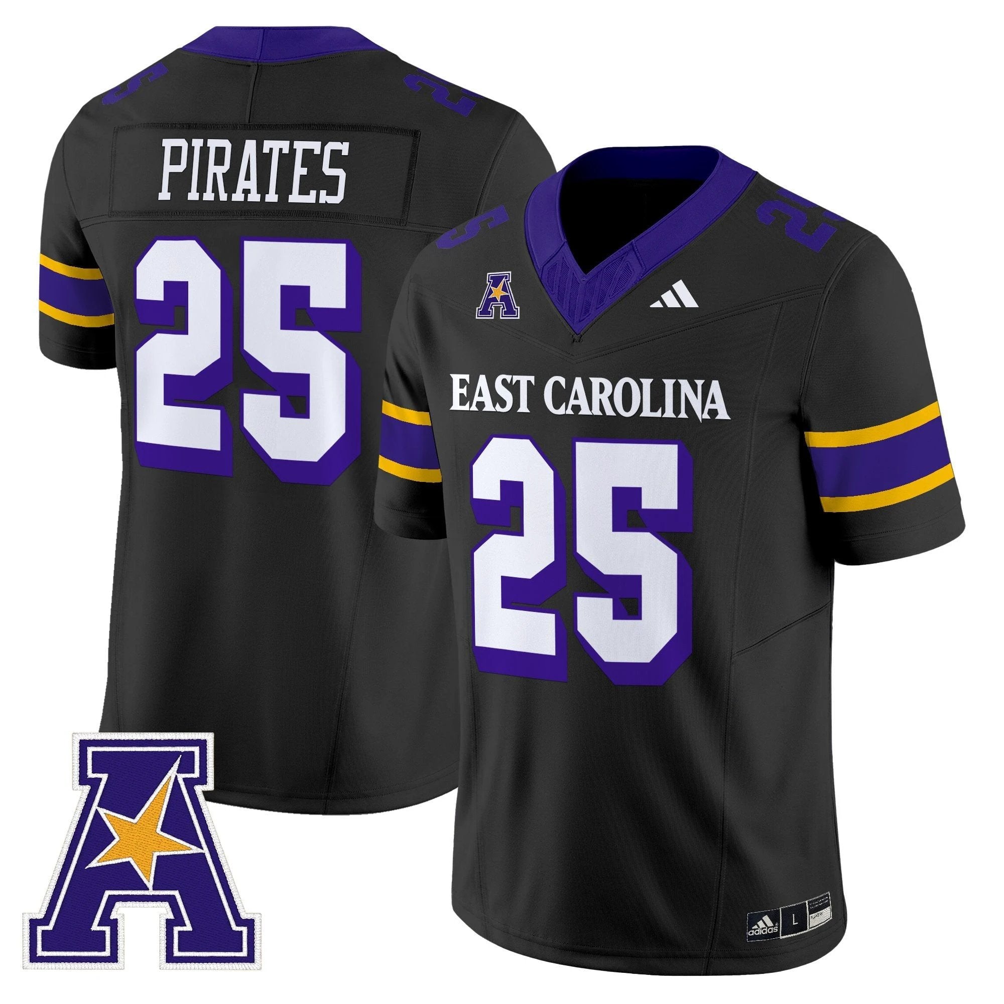 East Carolina Pirates 2025 Vapor Limited Jersey - All Stitched by East Carolina Pirates