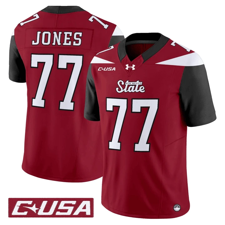 New Mexico State Vapor Limited Jersey - All Stitched by bustlight