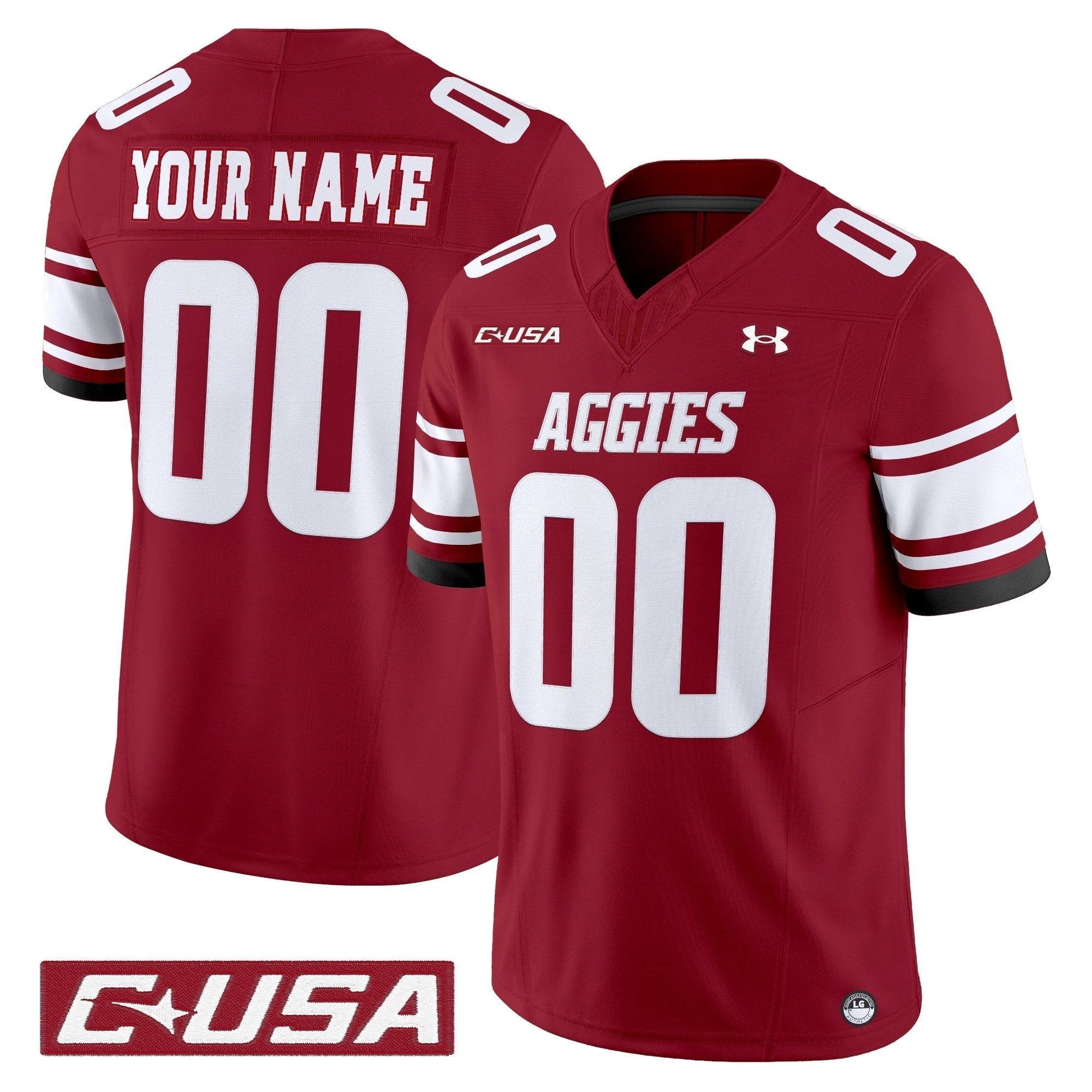 New Mexico State Aggies 2025 Vapor Limited Custom Jersey - All Stitched by bustlight