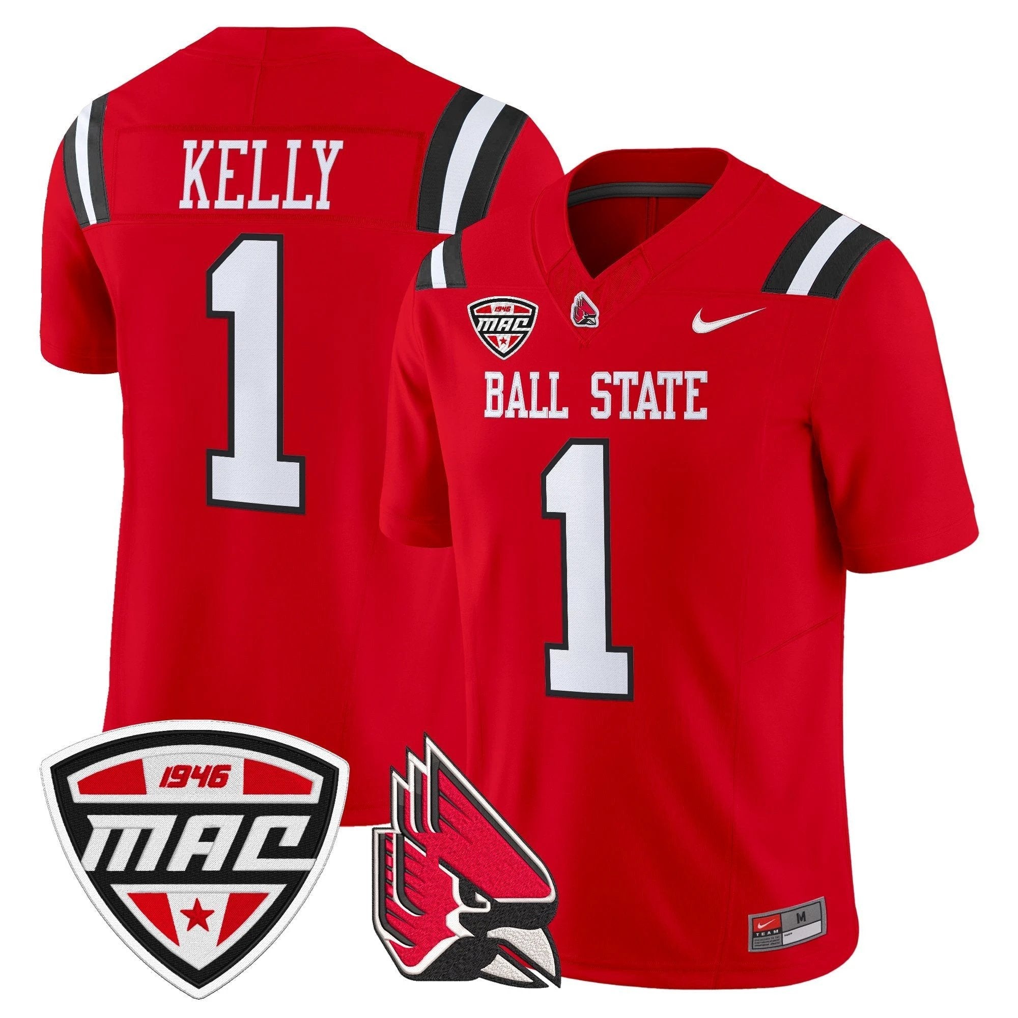 Men's Ball State Cardinals 2025 Vapor Limited Jersey - All Stitched by bustlight