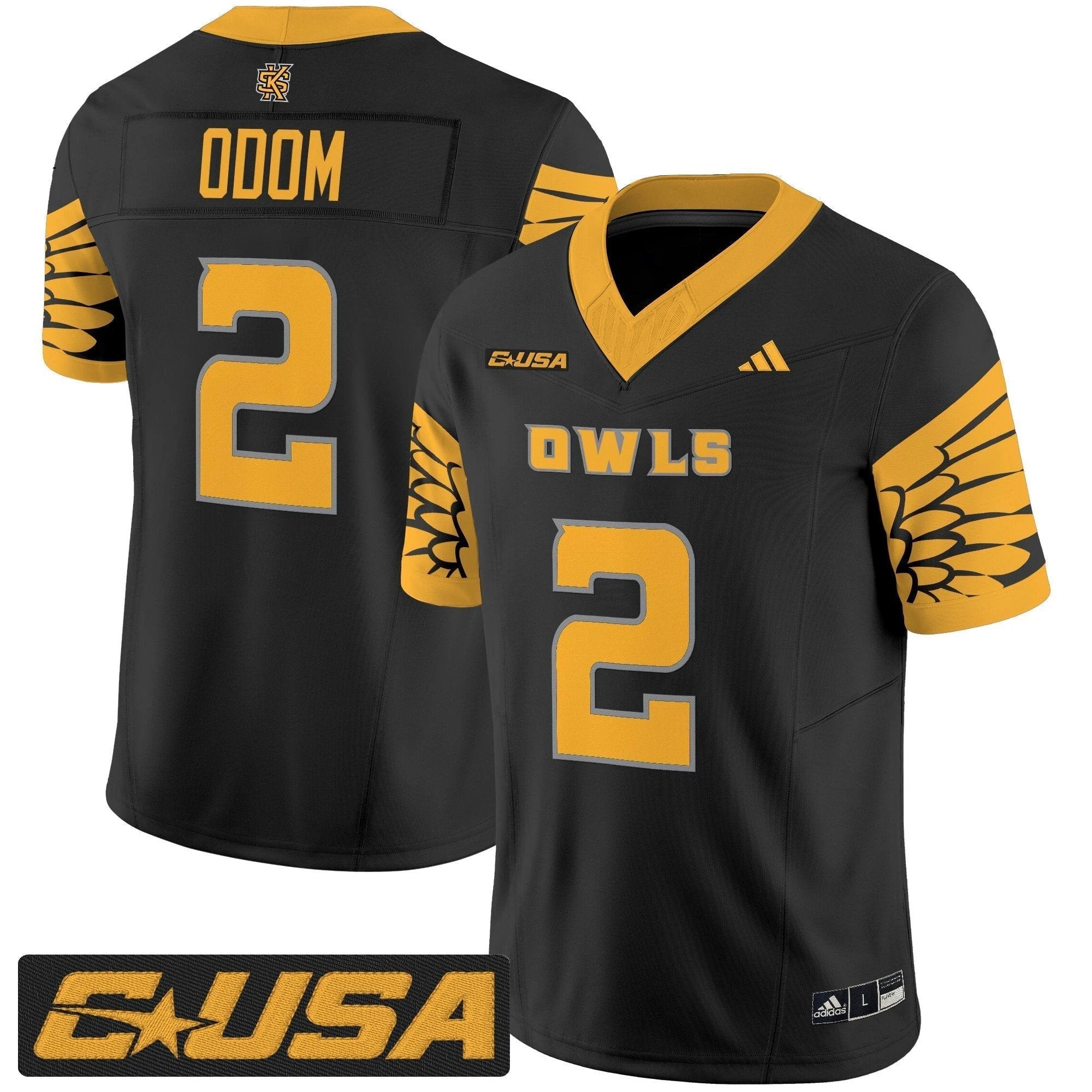Men's Kennesaw State Owls 2025 Vapor Limited Jersey - All Stitched by bustlight