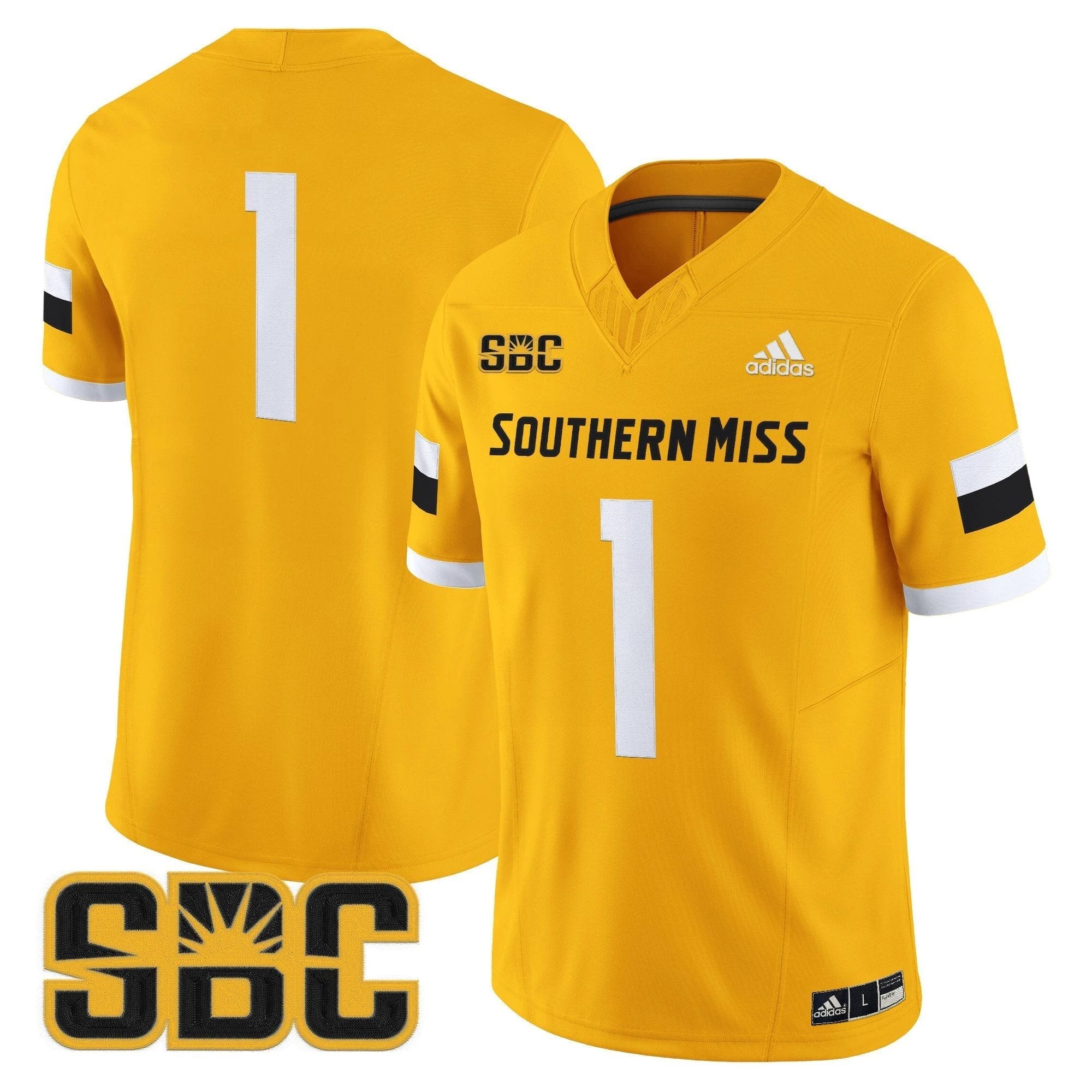 Men's Southern Miss Golden Eagles 2025 Vapor Limited Jersey - All Stitched by bustlight
