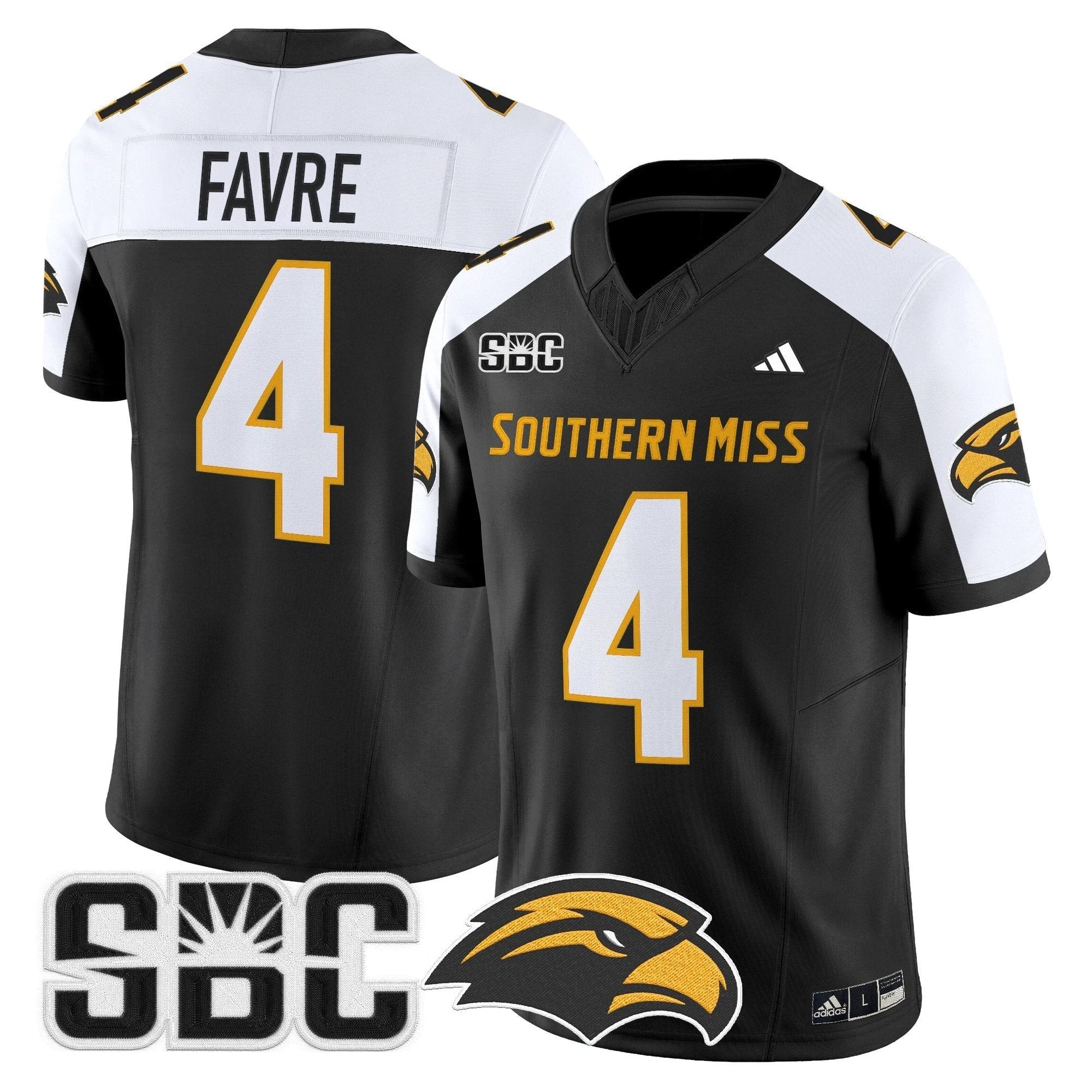 Men's Southern Miss Golden Eagles 2025 Vapor Limited Jersey - All Stitched by bustlight