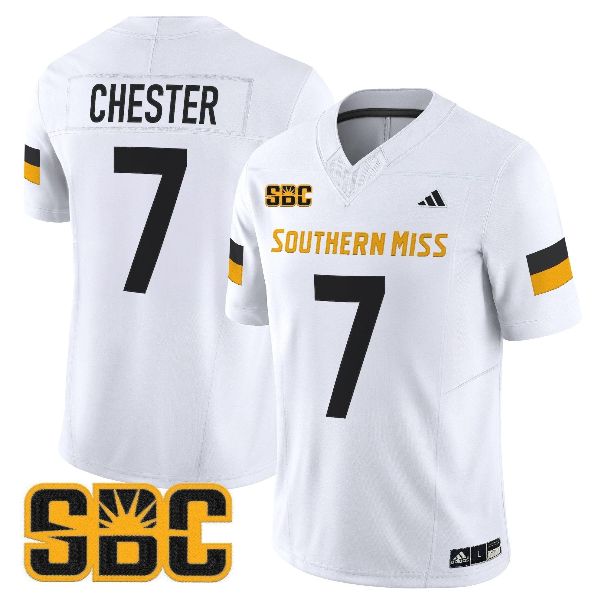 Men's Southern Miss Golden Eagles 2025 Vapor Limited Jersey - All Stitched by bustlight