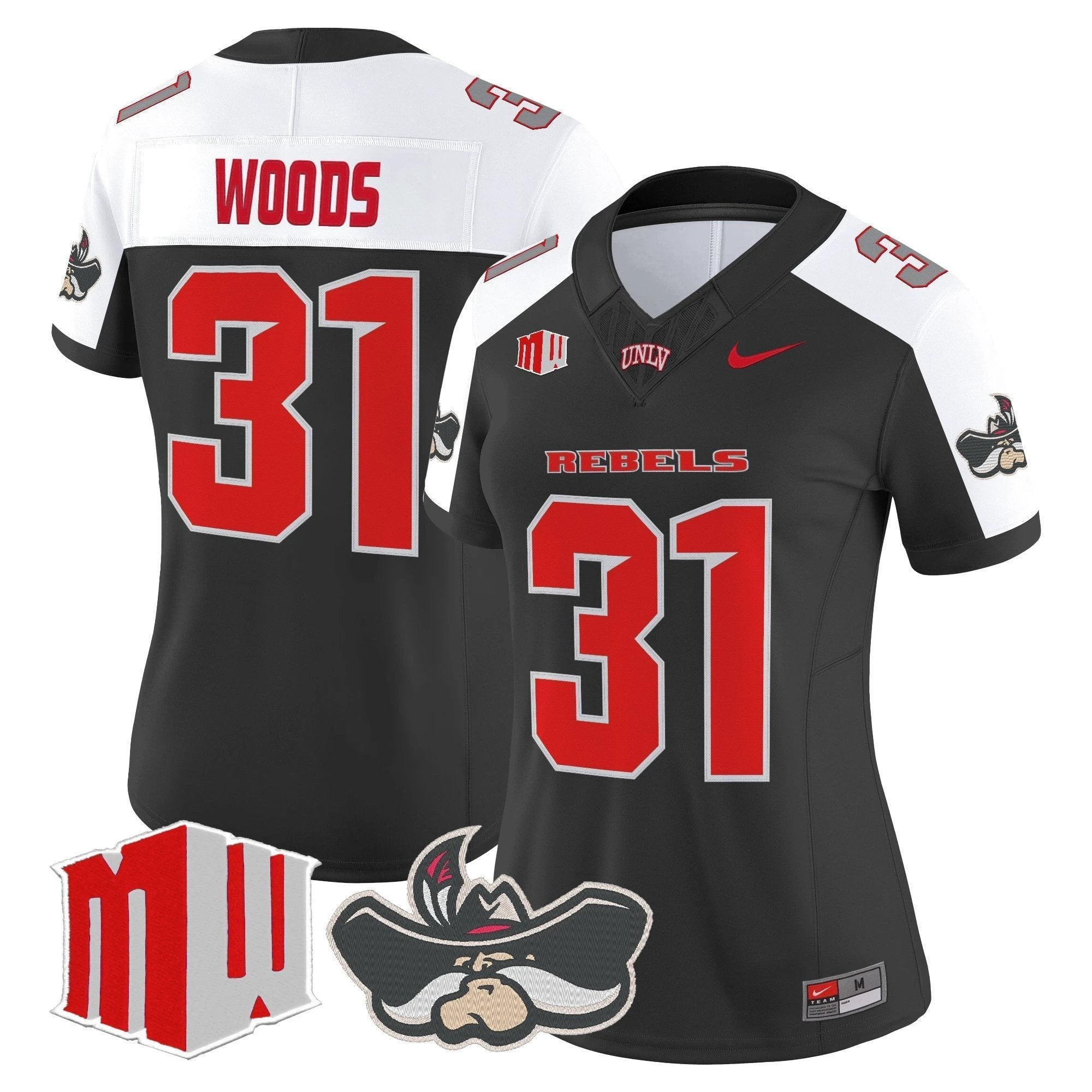 Women's UNLV Rebels 2025 Vapor Limited Jersey - All Stitched by bustlight