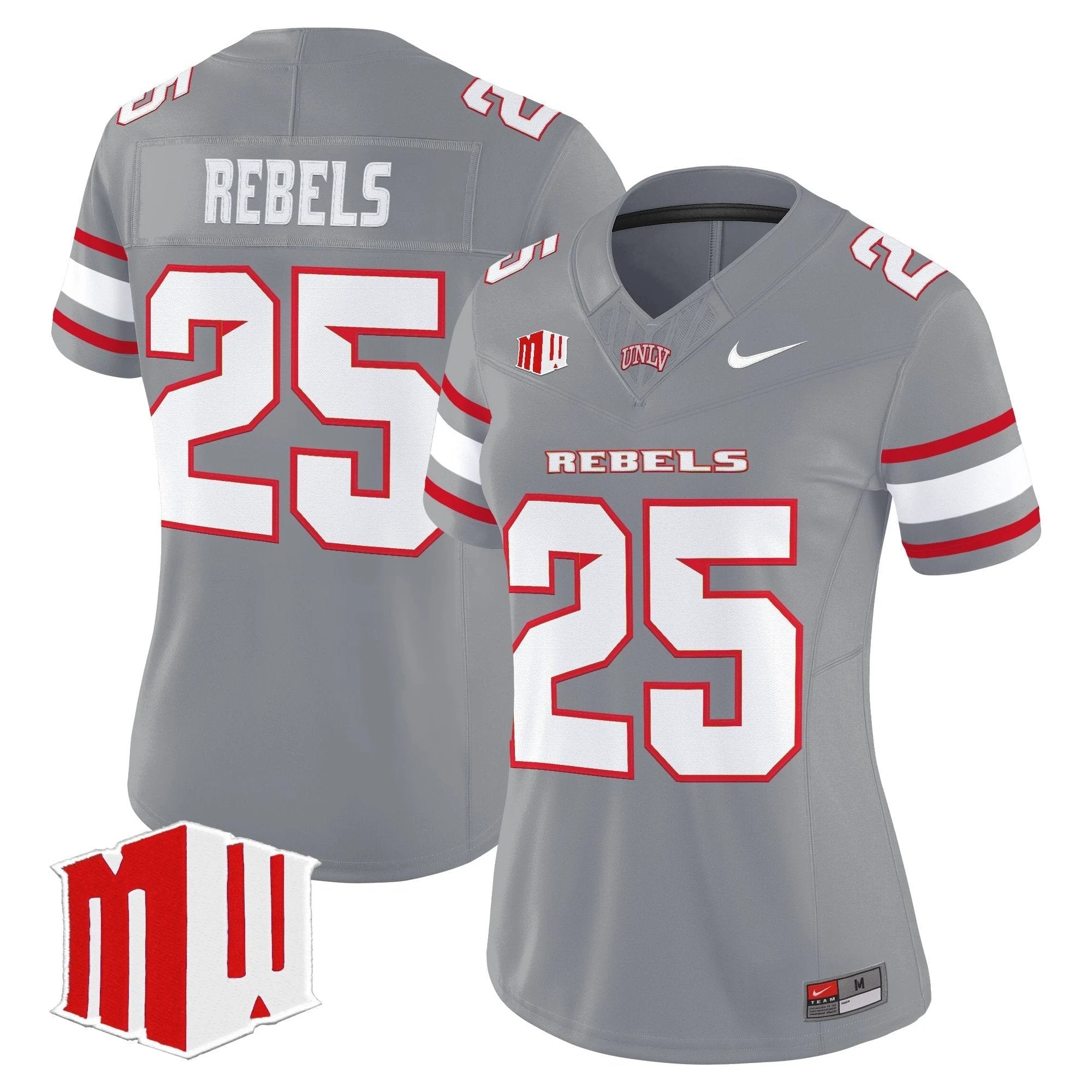 Women's UNLV Rebels 2025 Vapor Limited Jersey - All Stitched by bustlight