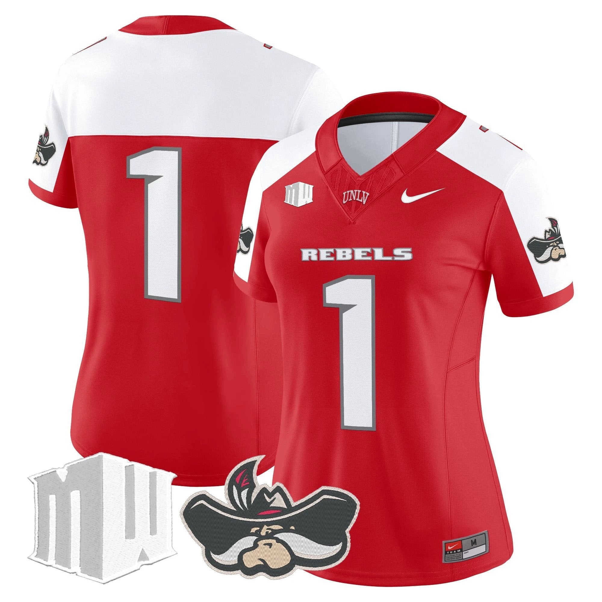 Women's UNLV Rebels 2025 Vapor Limited Jersey - All Stitched by bustlight