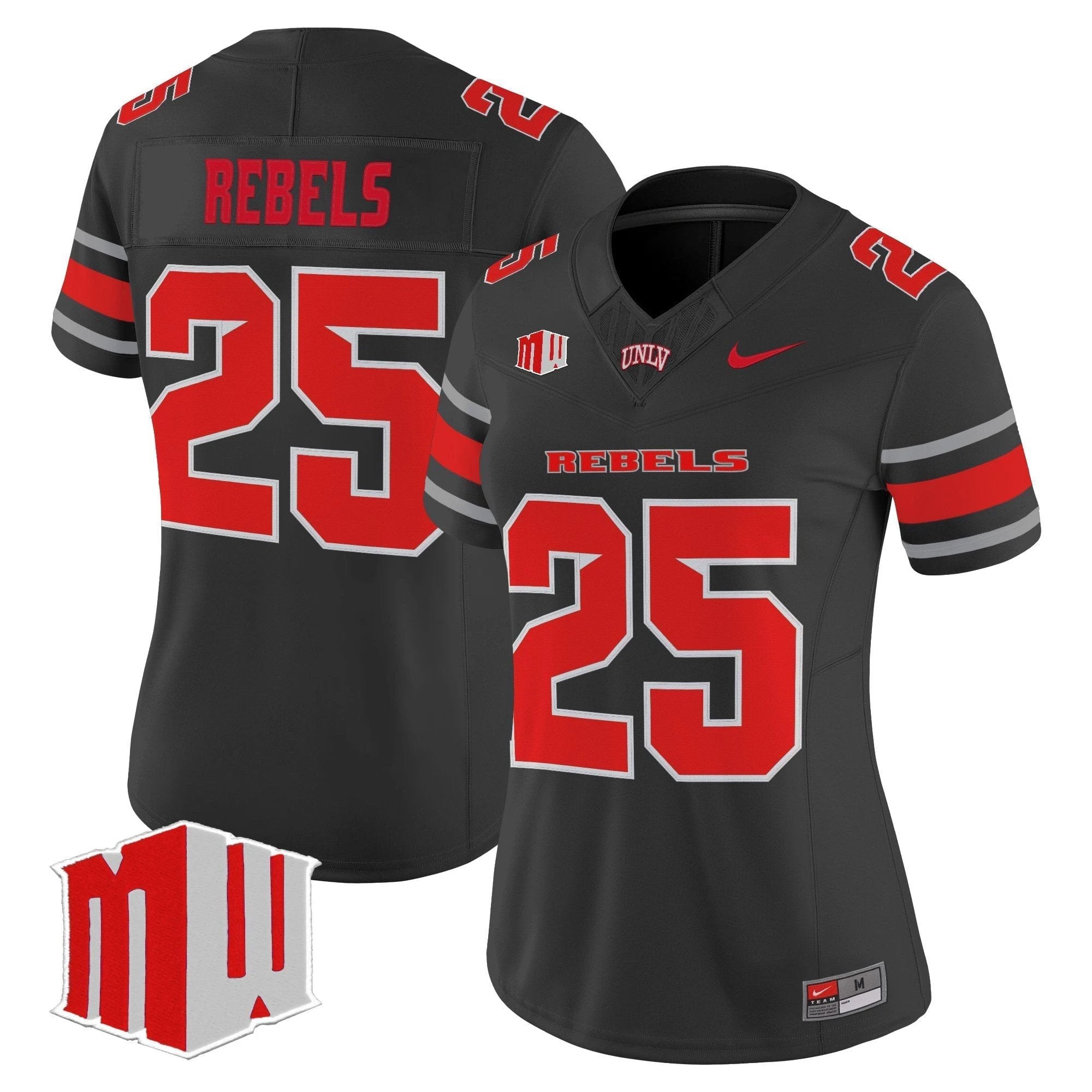 Women's UNLV Rebels 2025 Vapor Limited Jersey - All Stitched by bustlight