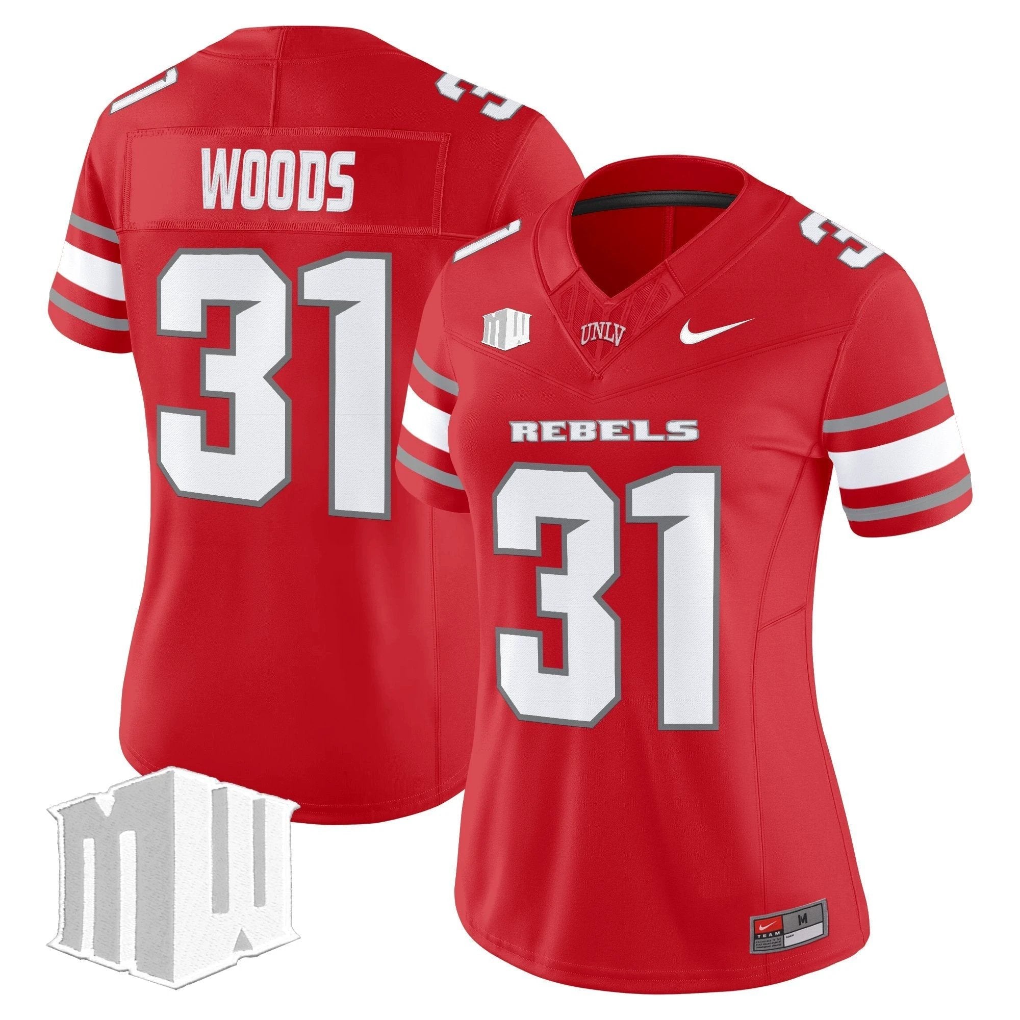 Women's UNLV Rebels 2025 Vapor Limited Jersey - All Stitched by bustlight