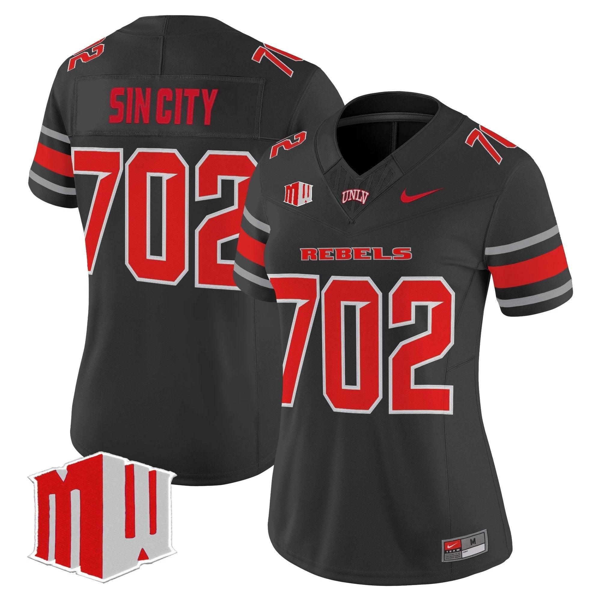 Women's UNLV Rebels 2025 Vapor Limited Jersey - All Stitched by bustlight