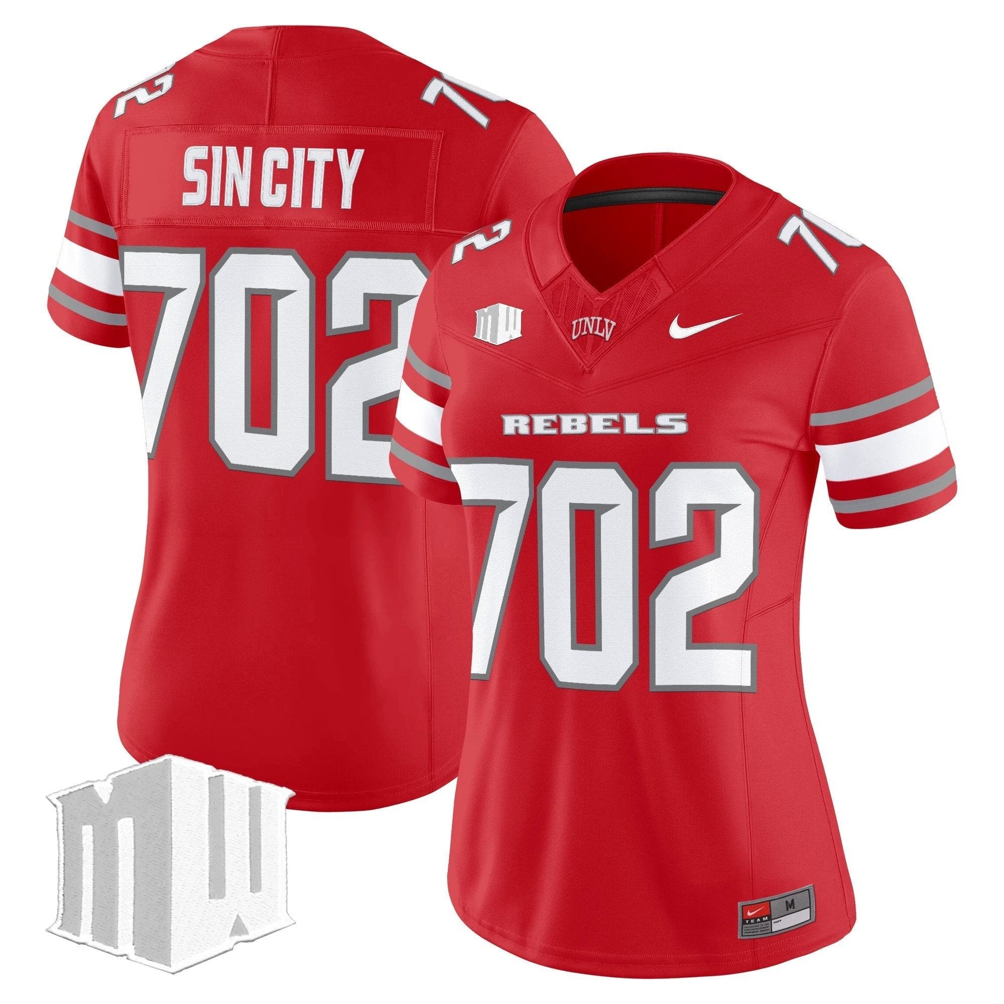 Women's UNLV Rebels 2025 Vapor Limited Jersey - All Stitched by bustlight