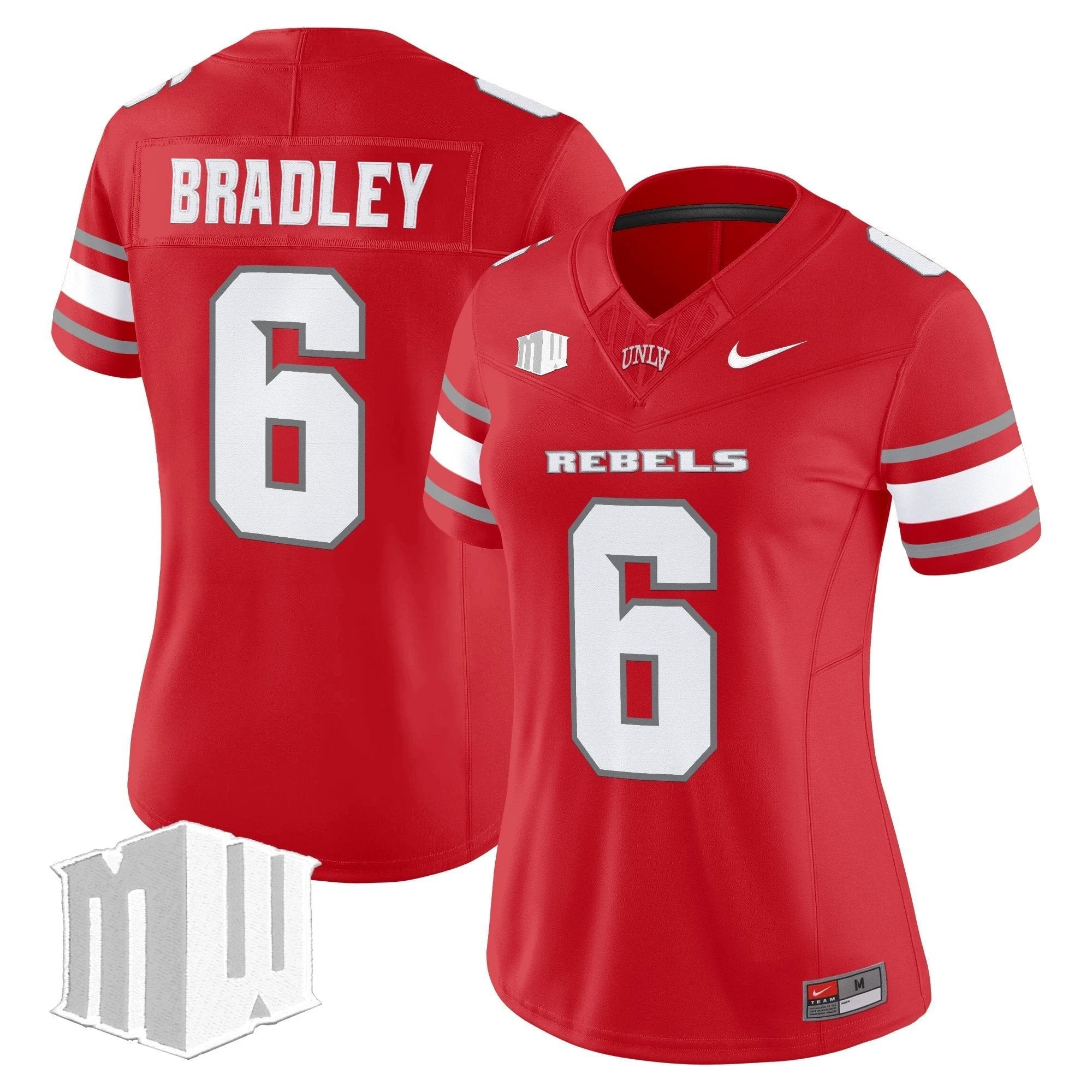 Women's UNLV Rebels 2025 Vapor Limited Jersey - All Stitched by bustlight