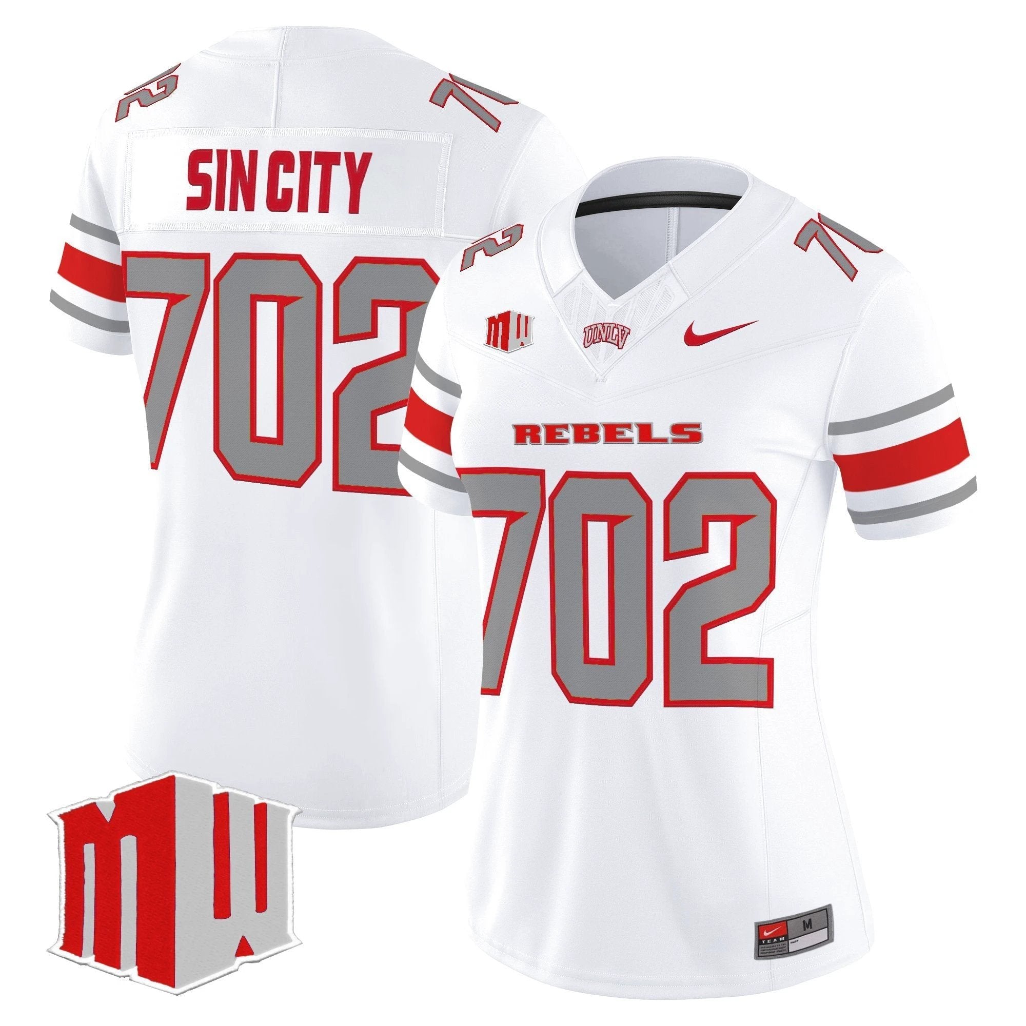 Women's UNLV Rebels 2025 Vapor Limited Jersey - All Stitched by bustlight