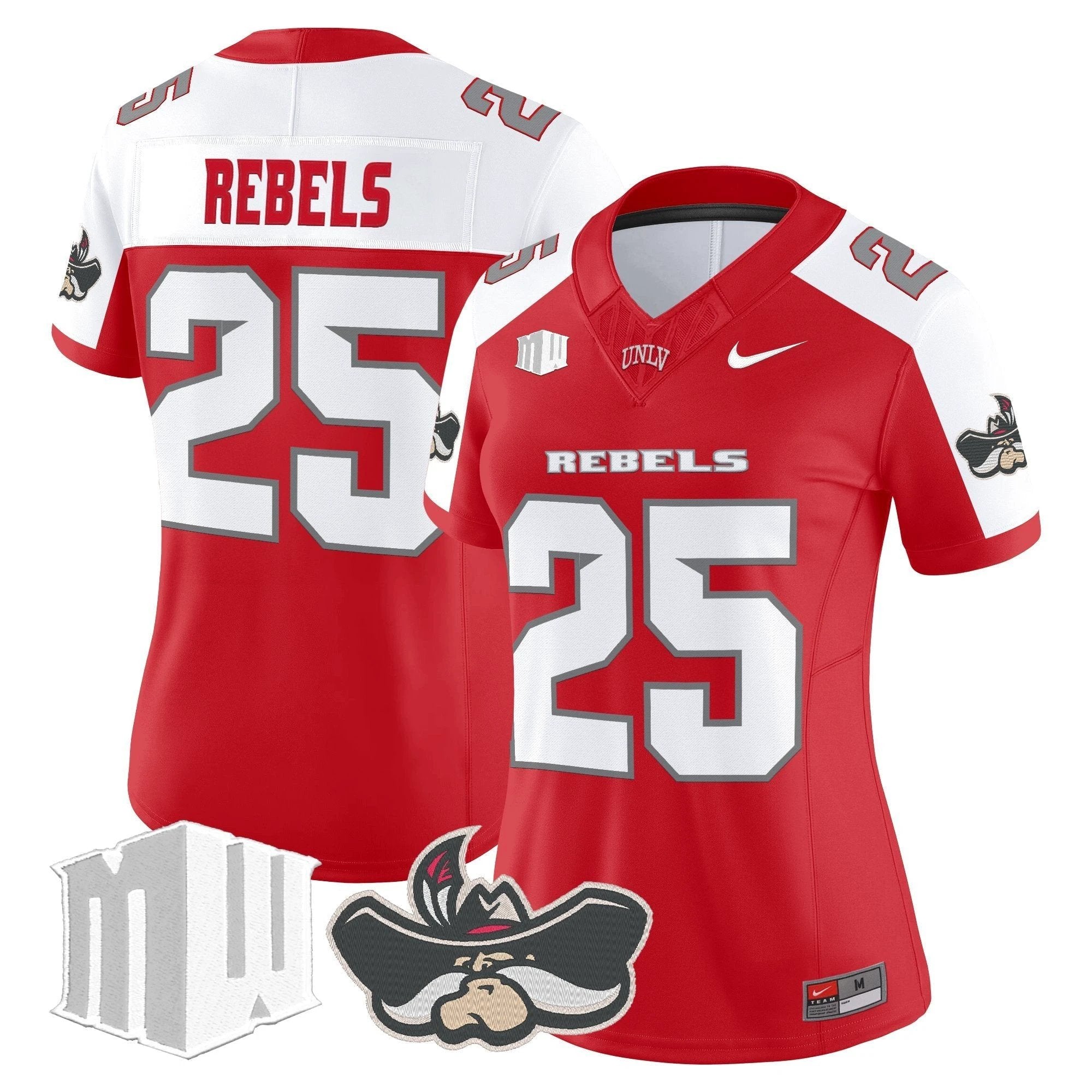 Women's UNLV Rebels 2025 Vapor Limited Jersey - All Stitched by bustlight