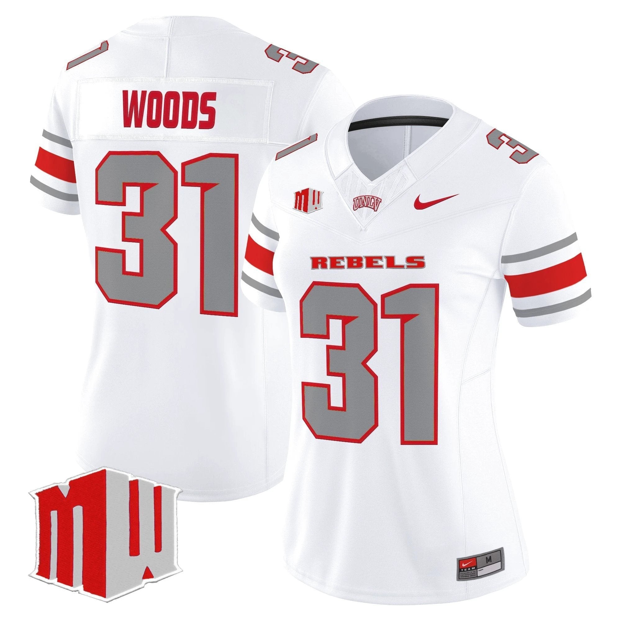 Women's UNLV Rebels 2025 Vapor Limited Jersey - All Stitched by bustlight
